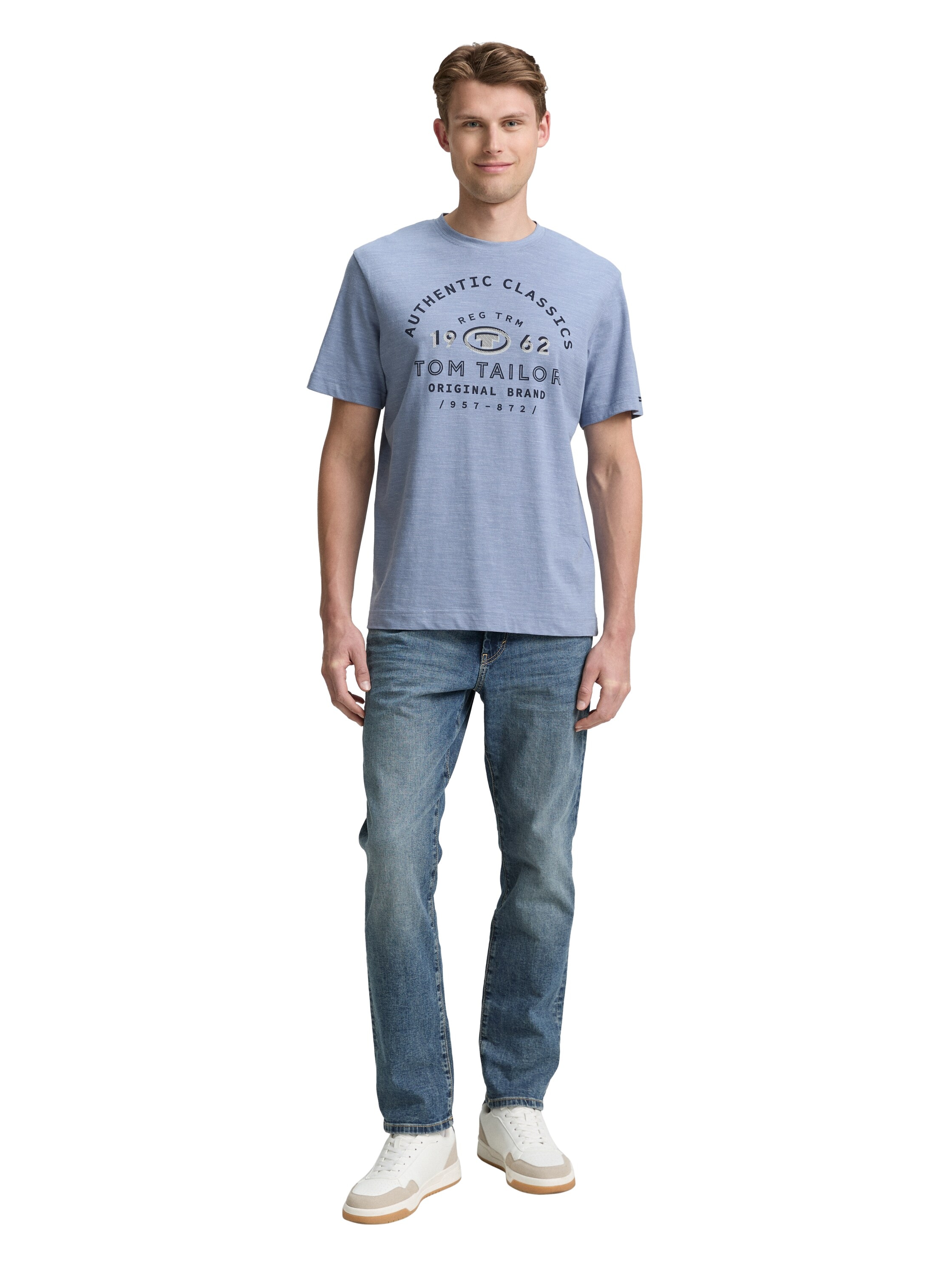 TOM TAILOR T-Shirt, mit Logo Print