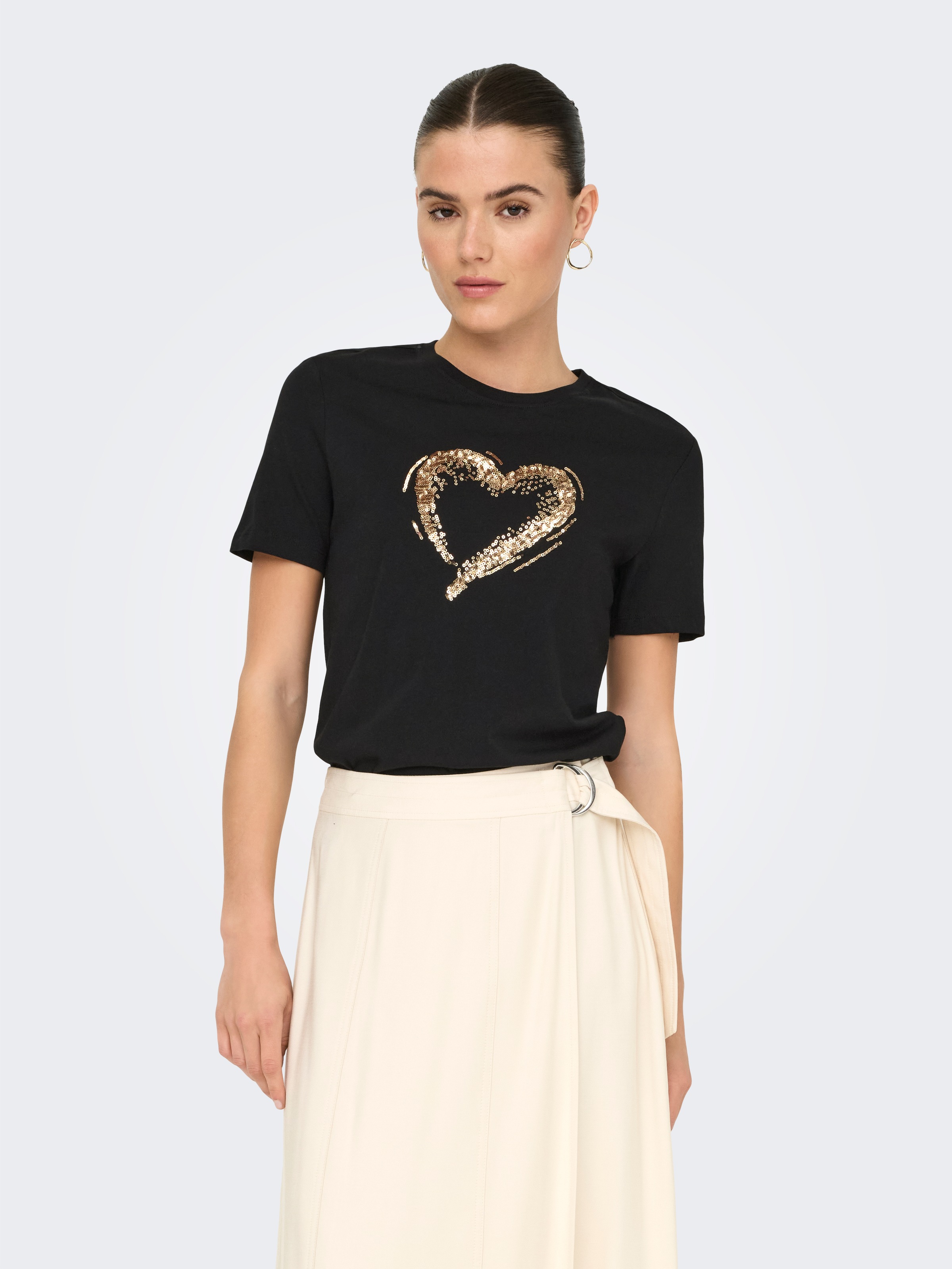 ONLY T-Shirt "ONLMARCY S/S BOX TOP CC JRS" günstig online kaufen