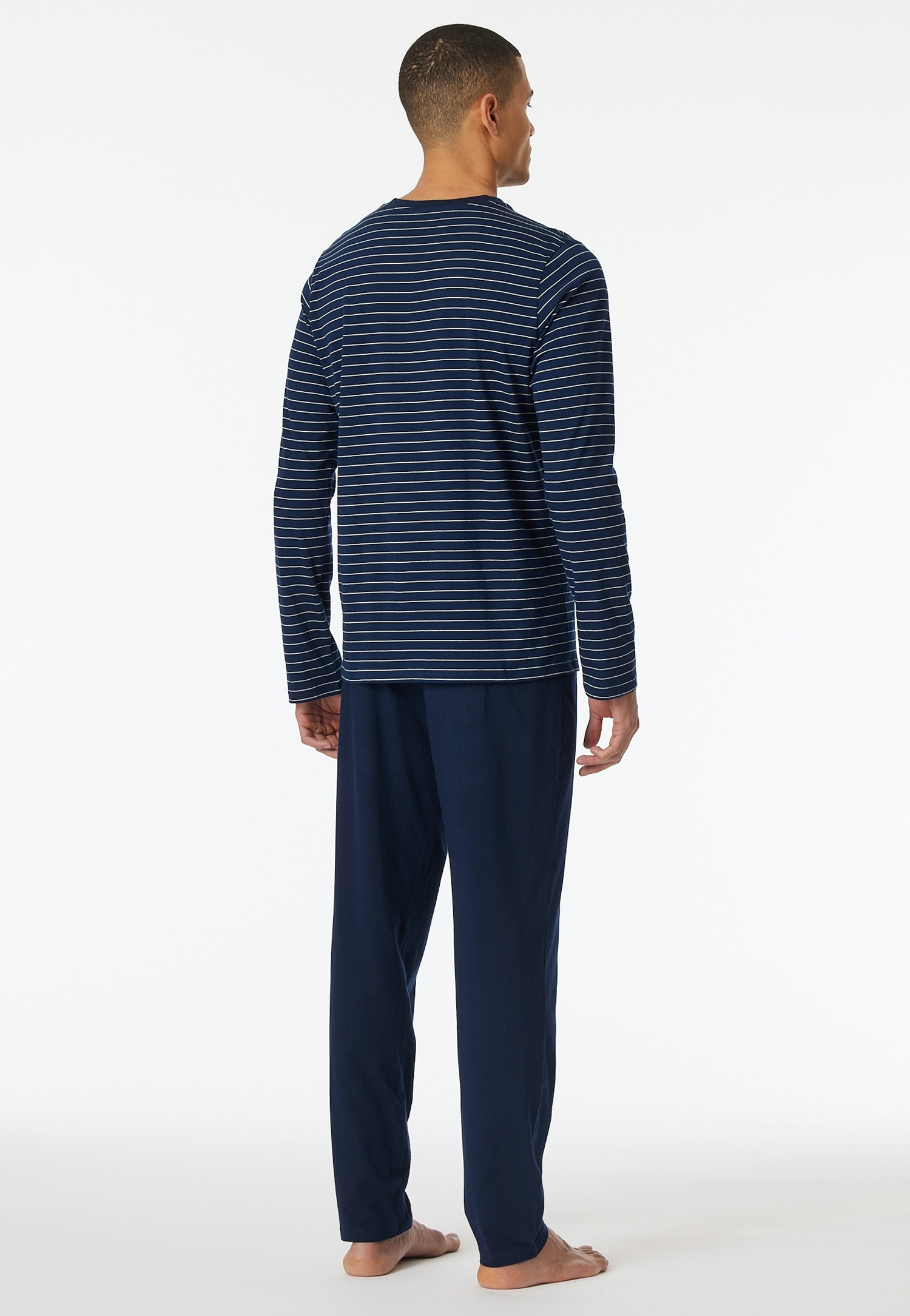 Schiesser Schlafanzug »"Casual Essentials"«, (2 tlg.), mit Streifen
