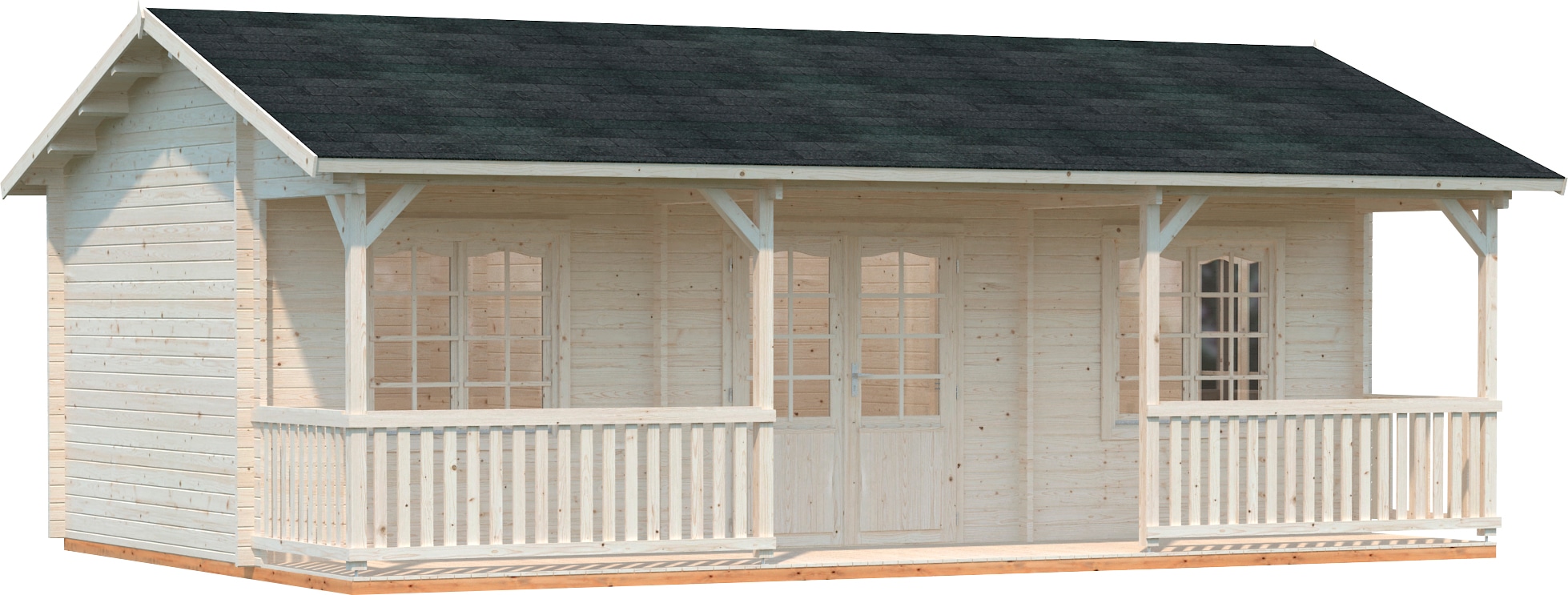 Palmako Gartenhaus "Ferienhaus Sandra", inklusive Fußboden günstig online kaufen
