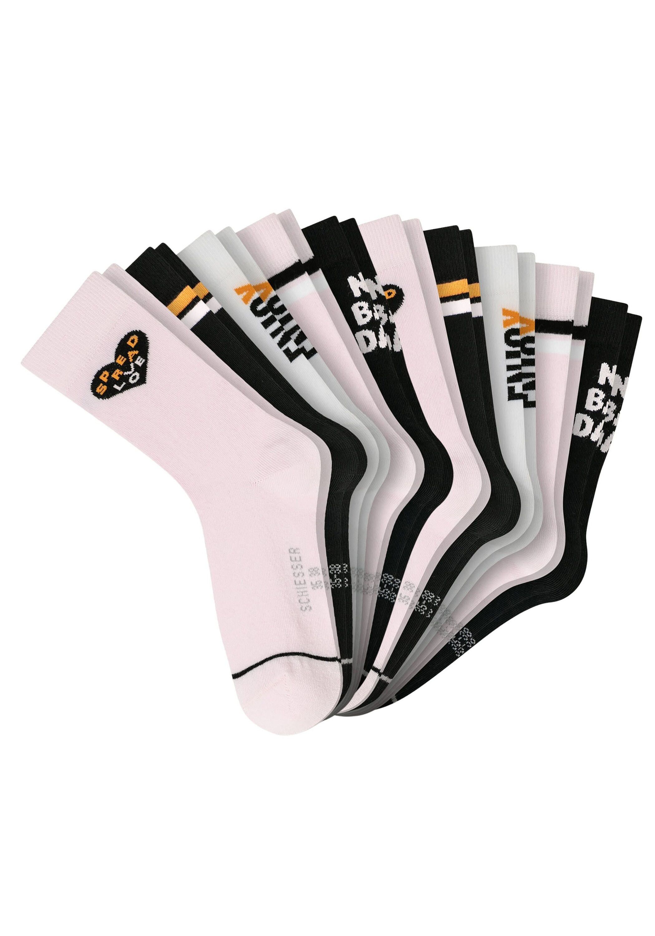 Schiesser Kurzsocken "Socken Legwear Teens 10er Pack" 10 Paar tlg.