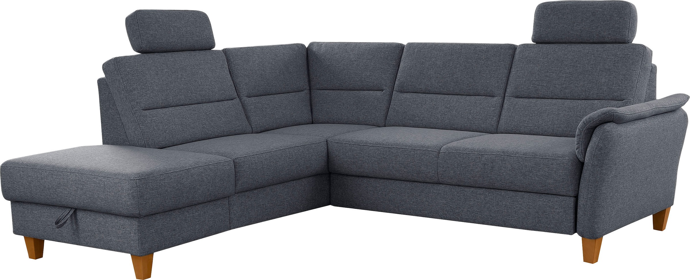 Thumbnail - Home affaire Ecksofa "Palmera L-Form, B: 236 cm" optional Bettfunktion & Bettkasten, Federkern