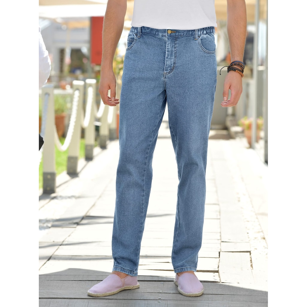 Classic Dehnbund-Jeans, (1 tlg.)