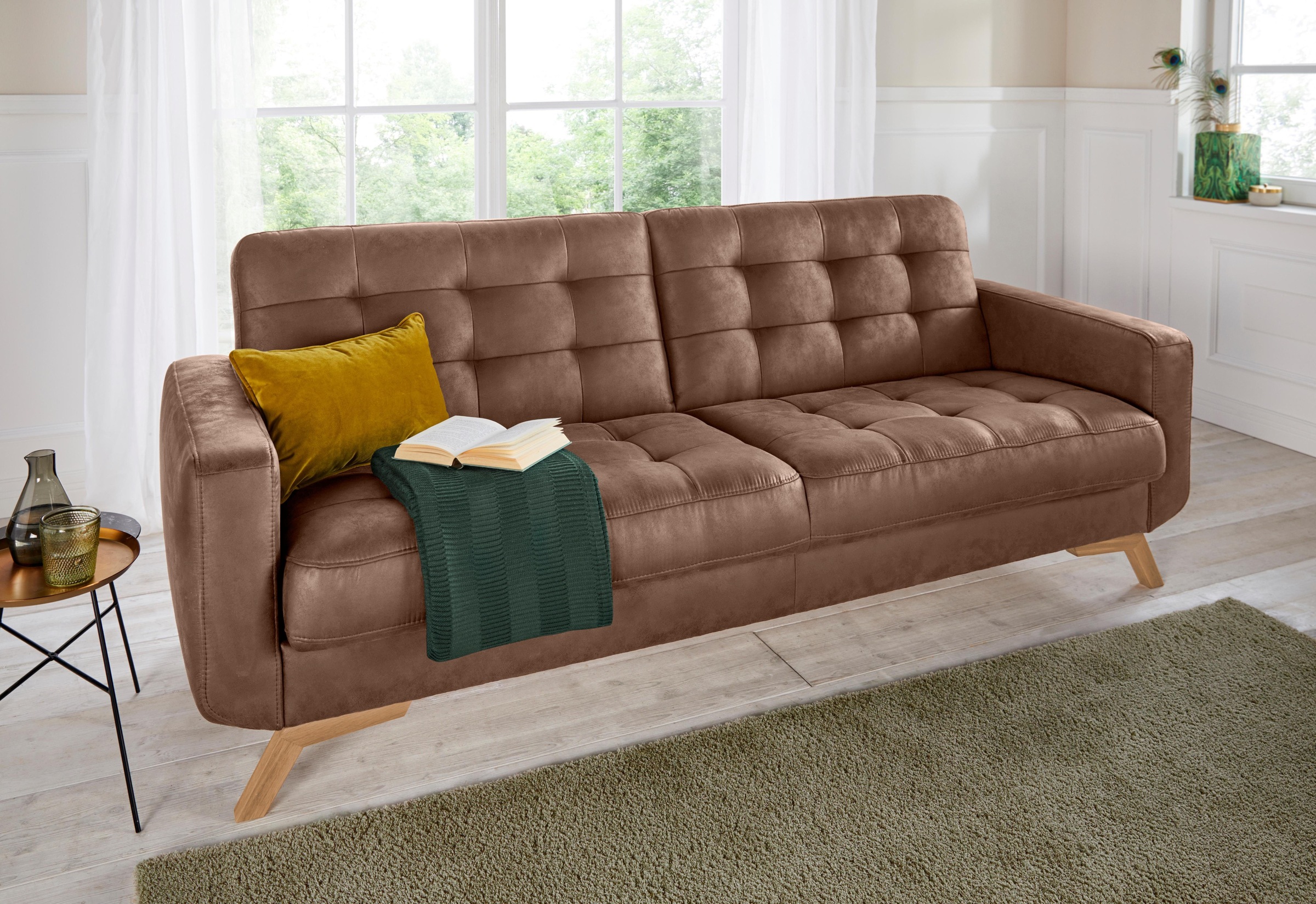 exxpo | kaufen und mit fashion BAUR - 3-Sitzer »Fiord«, sofa Bettfunktion Bettkasten