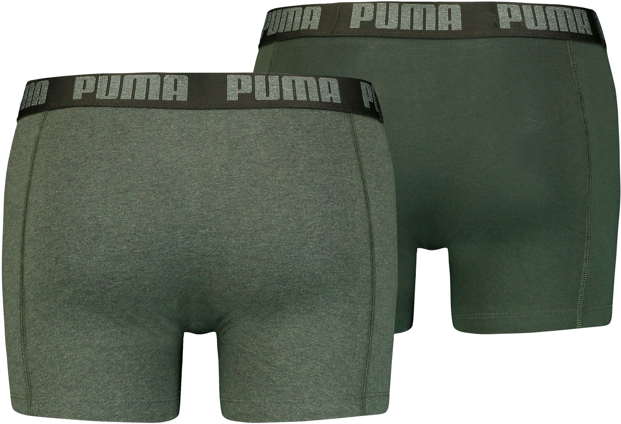 PUMA Boxer, (Packung, 2er-Pack), mit Puma Webbund
