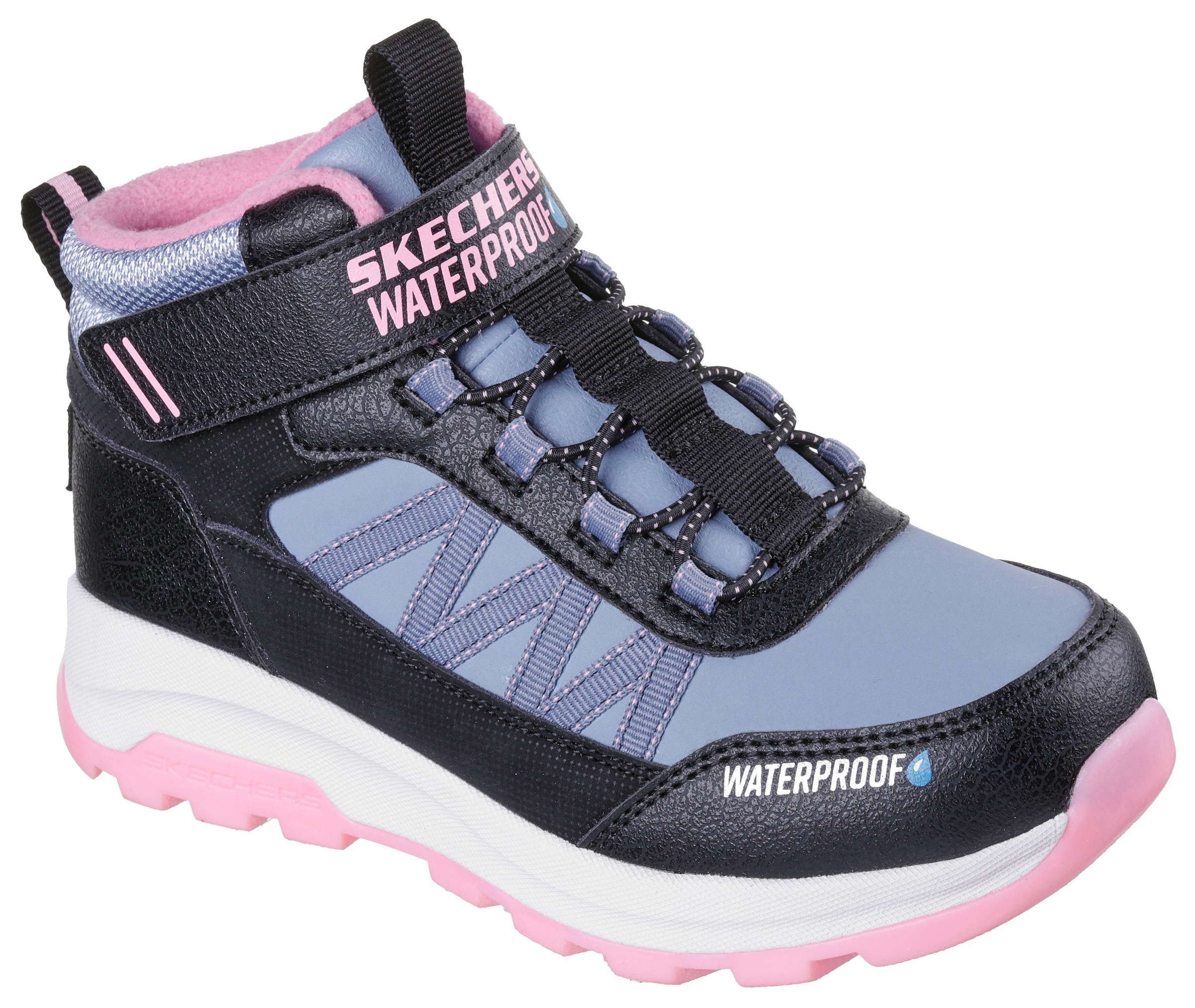 Skechers Klettstiefel »STORM BLAZER«, Winterboots, wasserabweisend, Größenschablone zum Download