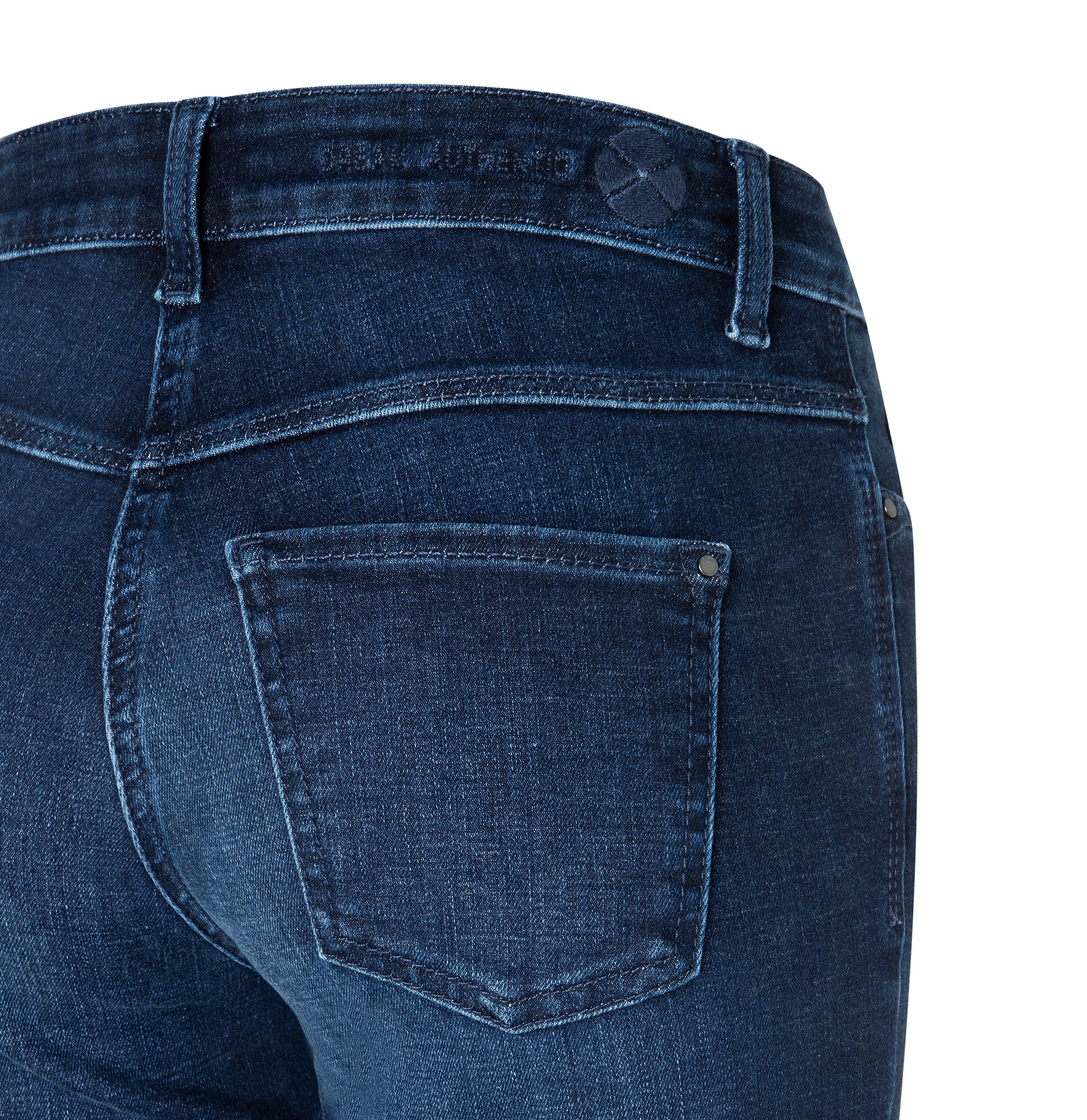 Stretch-Jeans MAC "Dream", Damen, Gr. 40, Länge 30, chic dunkelblau, Denim/Jeans, Obermaterial: 84% Baumwolle, 13% Polyester, 3% Elasthan, eng normal, Jeans, mit Stretch für den perfekten Sitz, Topseller 3