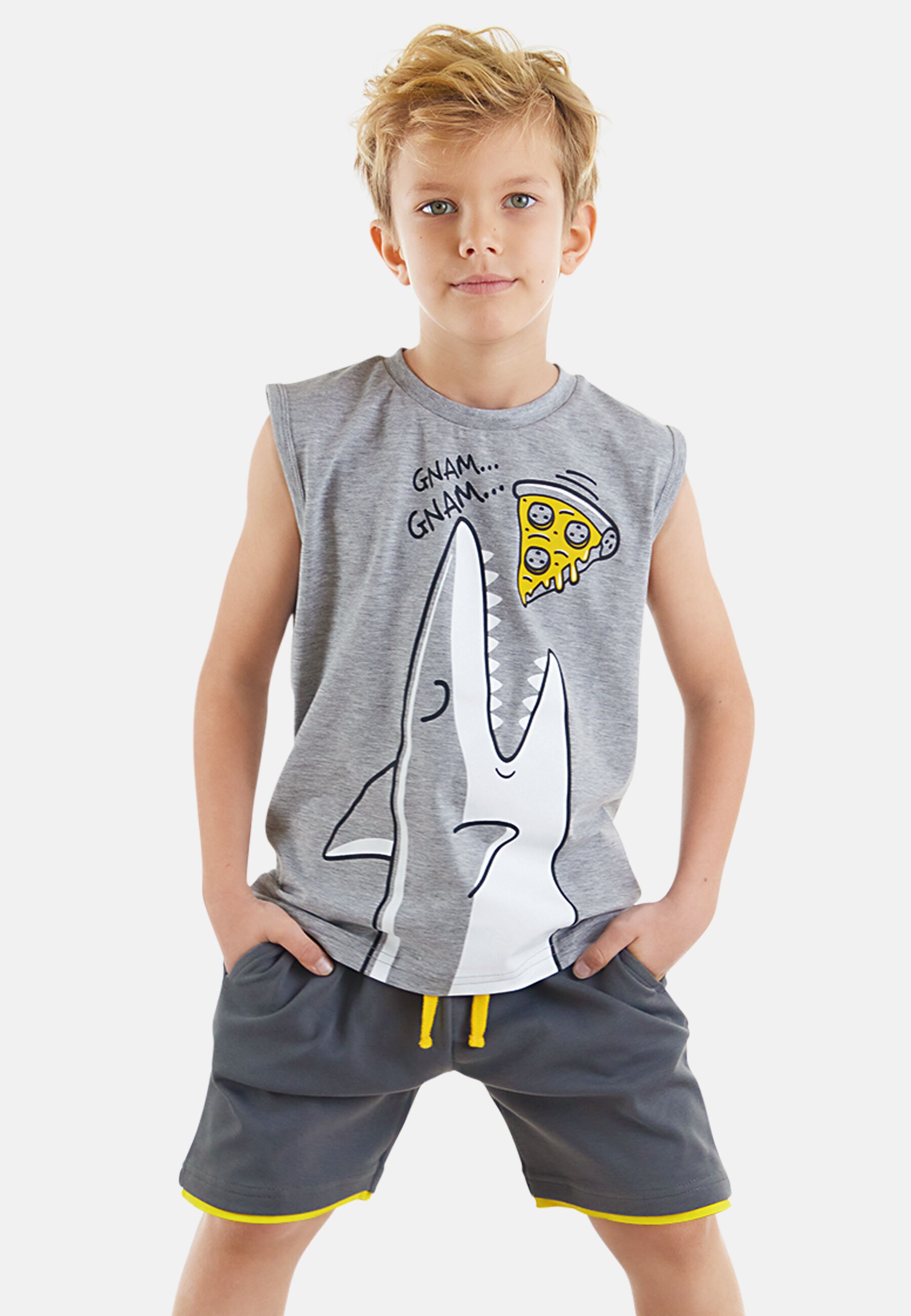 Denokids Laisvalaikio kostiumas »Shark & Pizza«...