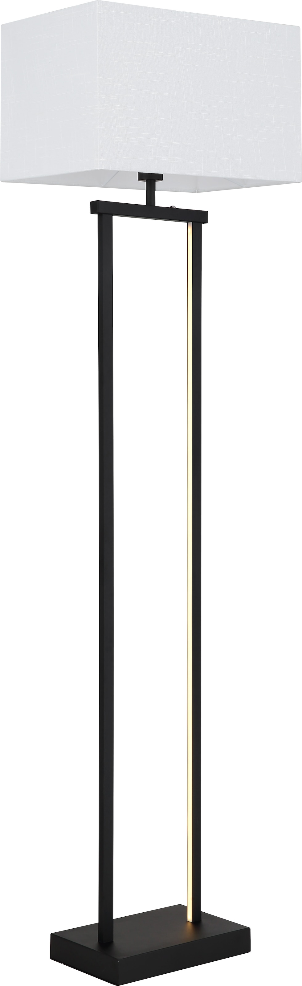 NOWA Stehlampe »SYDNEY« E27 1 Stk. Stehleuchte Metall, LED+E27, dimmbar, modernes Design