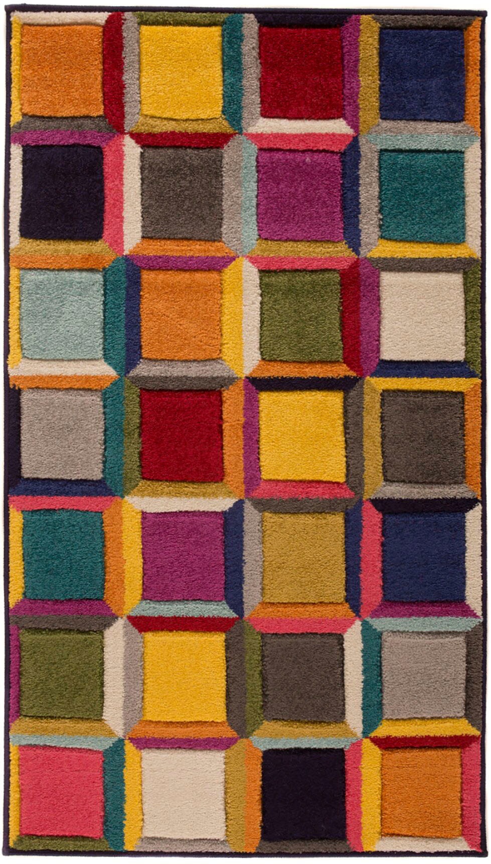 FLAIR RUGS Teppich »WALTZ«, rechteckig, 10 mm Höhe, Handgeschnitzt