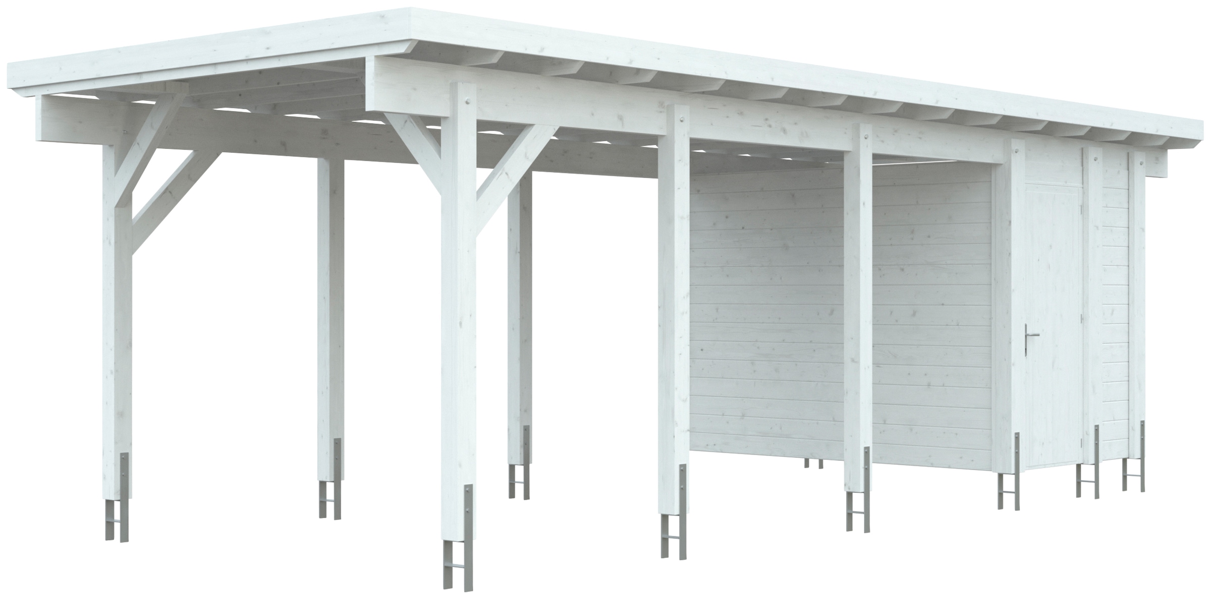 Kiehn-Holz Carport-Geräteraum, BxT: 299x174 cm, nur für Carport KH 320/321