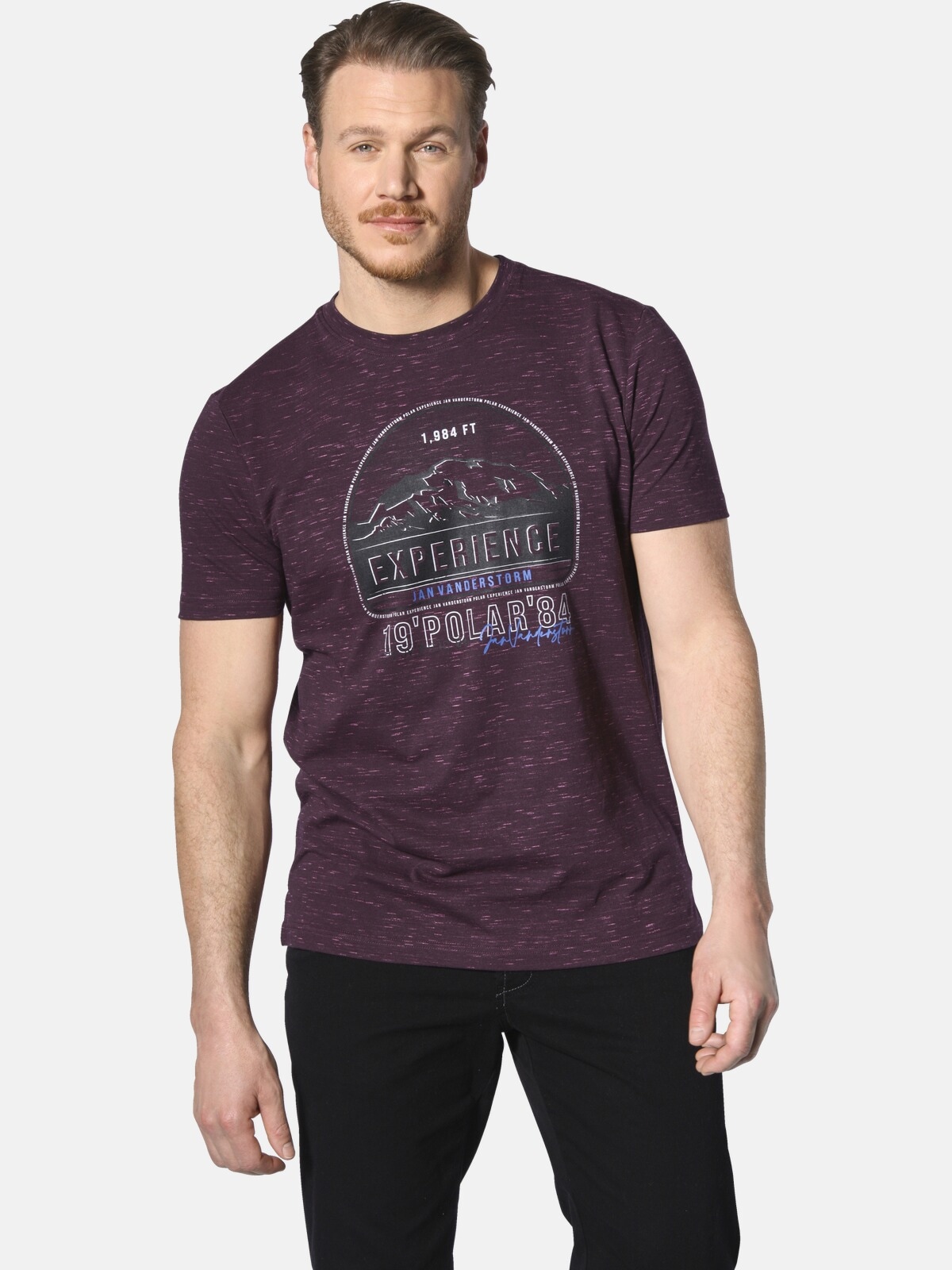Jan Vanderstorm T-Shirt »T-Shirt PERDALSON«, (1 tlg.)