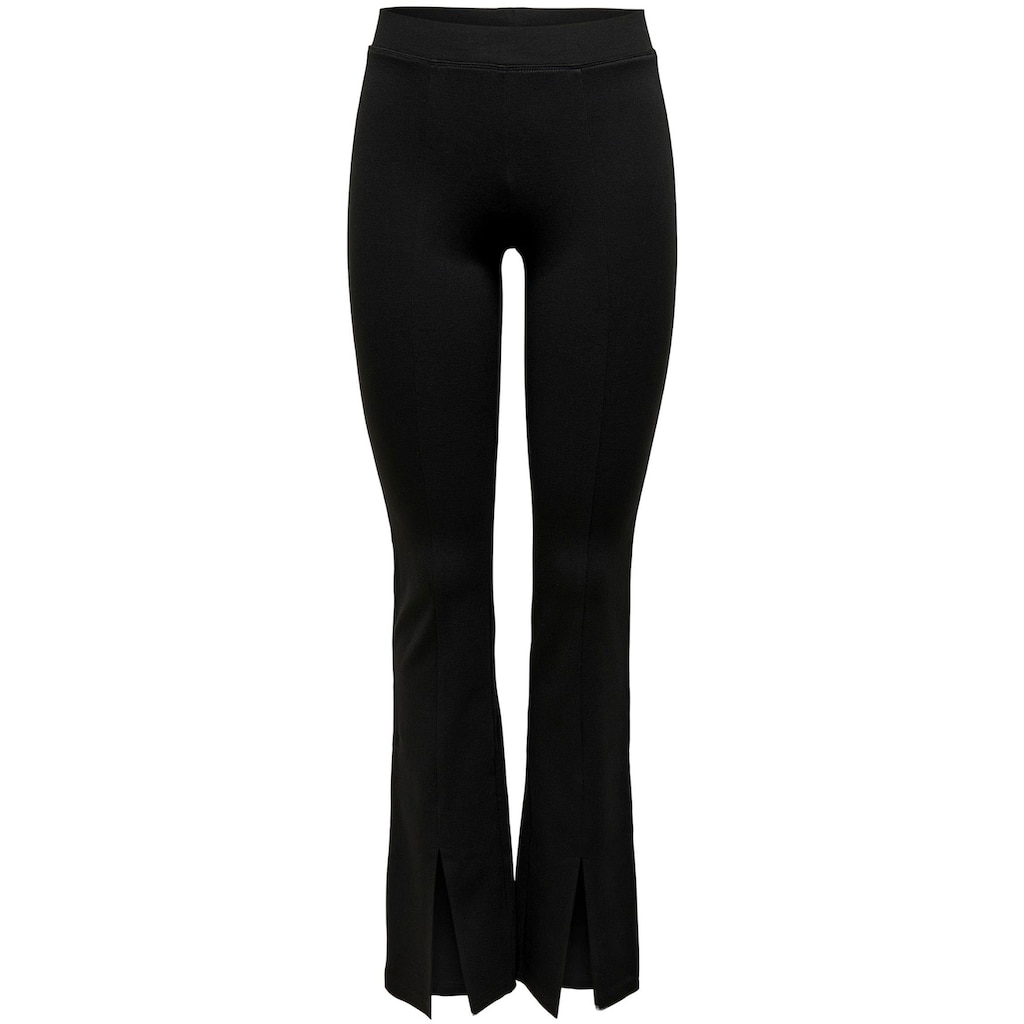 ONLY Jerseyhose »ONLPAIGE LIFE FRONT SLIT PANT TLR«