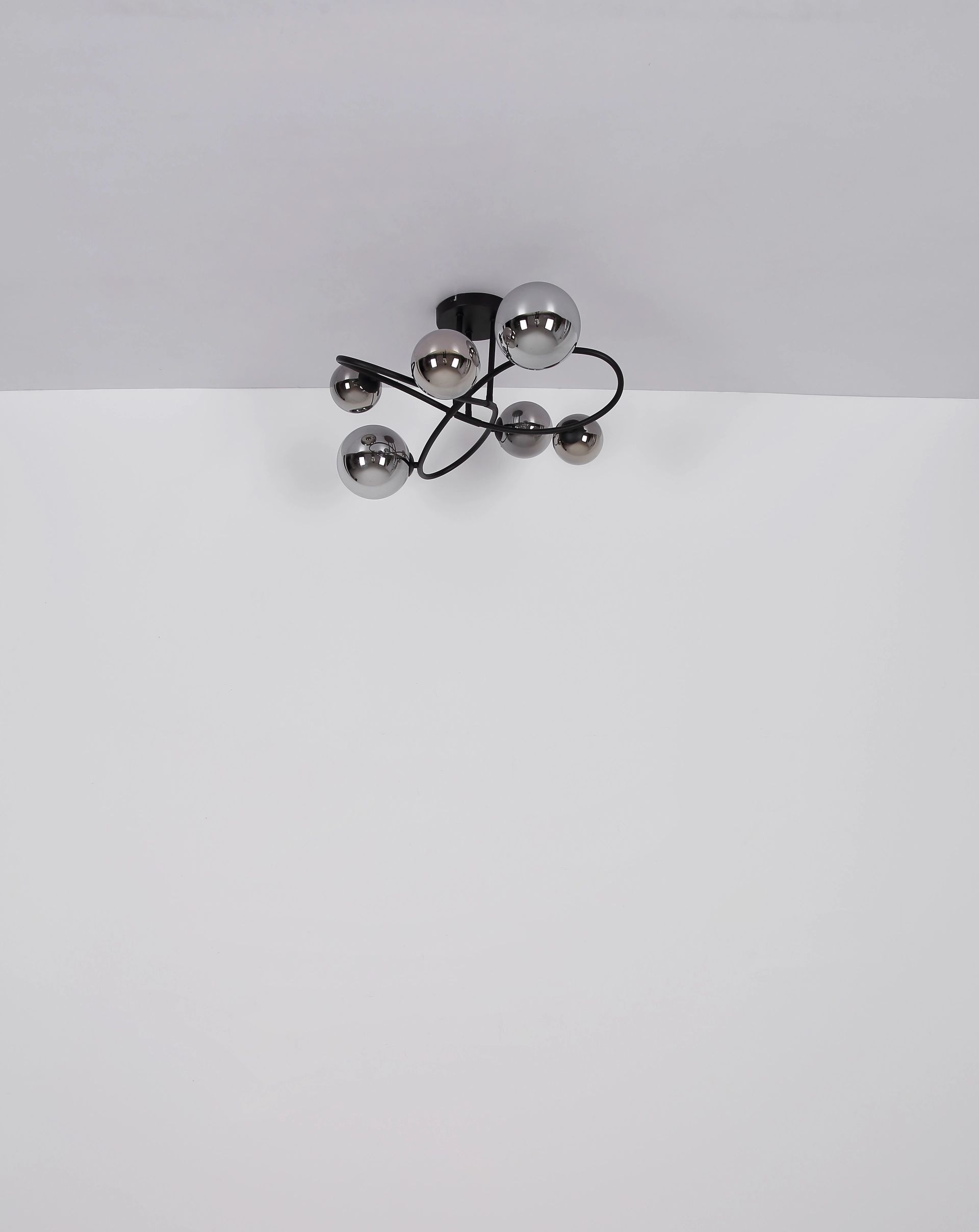 GLOBO LIGHTING LED Deckenleuchte »RIHA«, Leuchtmittel G9 | Leuchtmittel wechselbar, Deckenlampe, Glas, Design Leuchte, Wohnzimmer