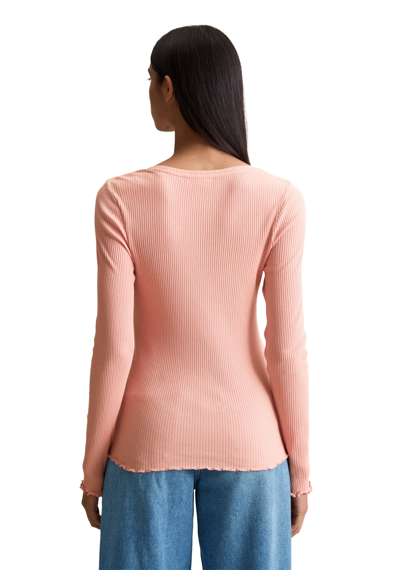Marc O'Polo DENIM Langarmshirt »aus Organic-Cotton-Stretch«