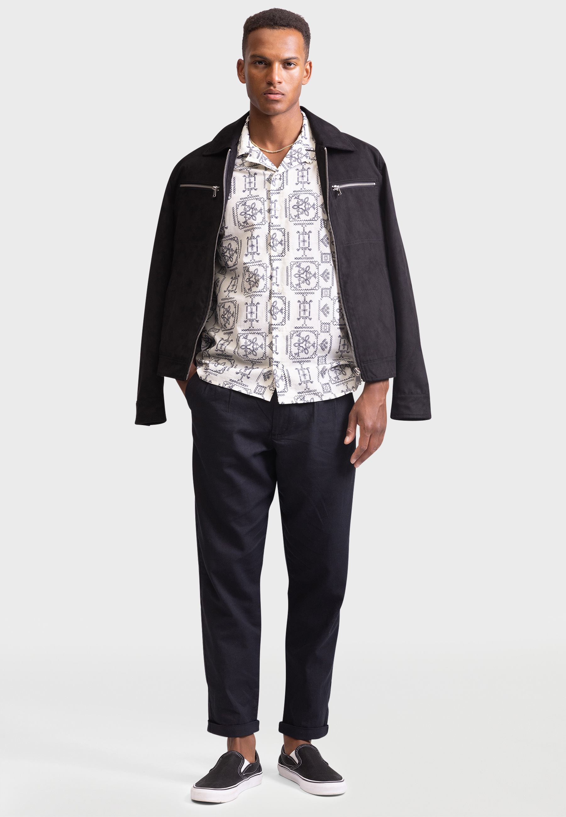 REDEFINED REBEL Stoffhose "Redefined Rebel Shirt RRLloyd Shirt BOXY FIT" günstig online kaufen