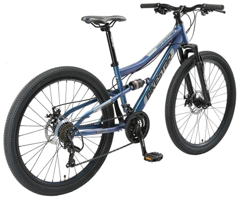 Bikestar Mountainbike, 21 Gang, Shimano, RD-TY300 Schaltwerk, Kettenschaltung