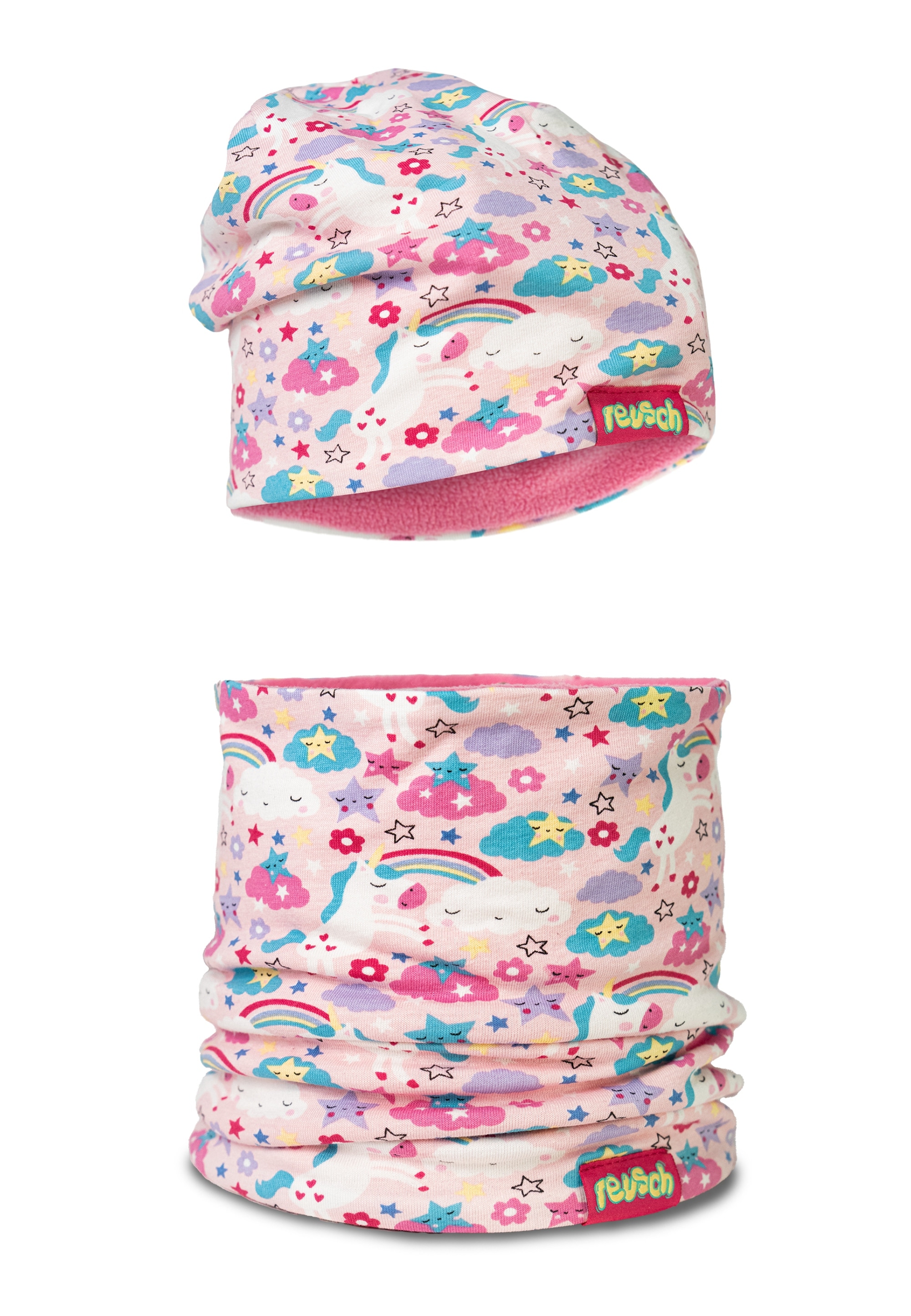 Reusch Beanie "Reusch Kids Hat and Scarf Set" im niedlichen Design