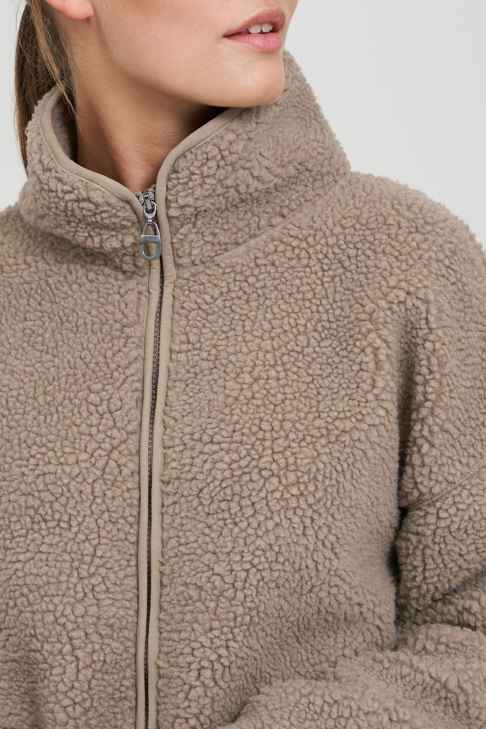 OXMO Sweatjacke »Kurzmantel OXTova«