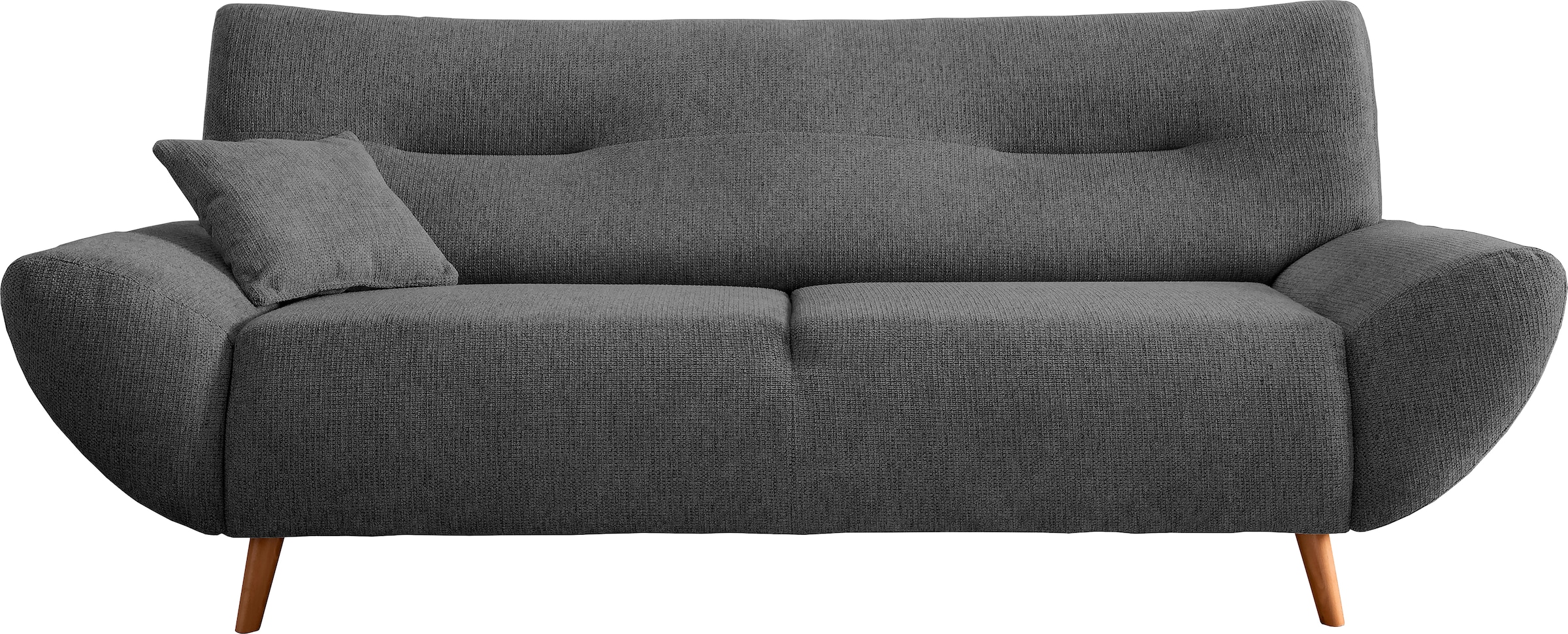 INOSIGN Polstergarnitur »Drago elegant und zeitlos, komfortabel, moderne Formensprache«, (Set, 3 tlg., 3-Sitzer, 2-Sitzer und Sessel), als Sessel/Polsterecke erhältlich, versch. Stoffe, inkl. 2 Zierkissen