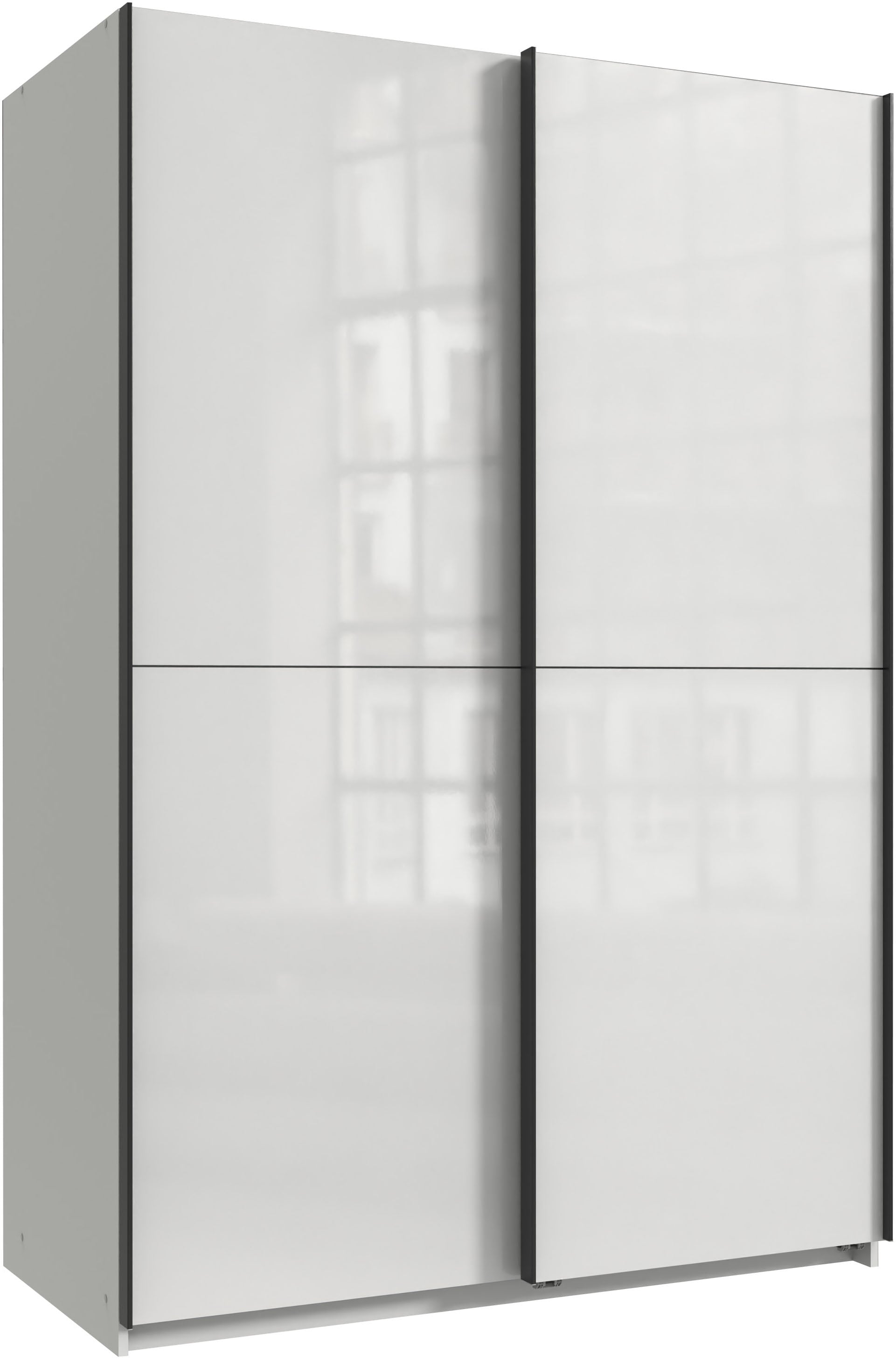 Wimex "Mugano, B/T/H 135 oder 180/65/198cm, Made in Germany" wähle Deine Ausstattung: Basic oder Premium, 2 Schwebetüren mit oder ohne Spiegel, Metallgriffe