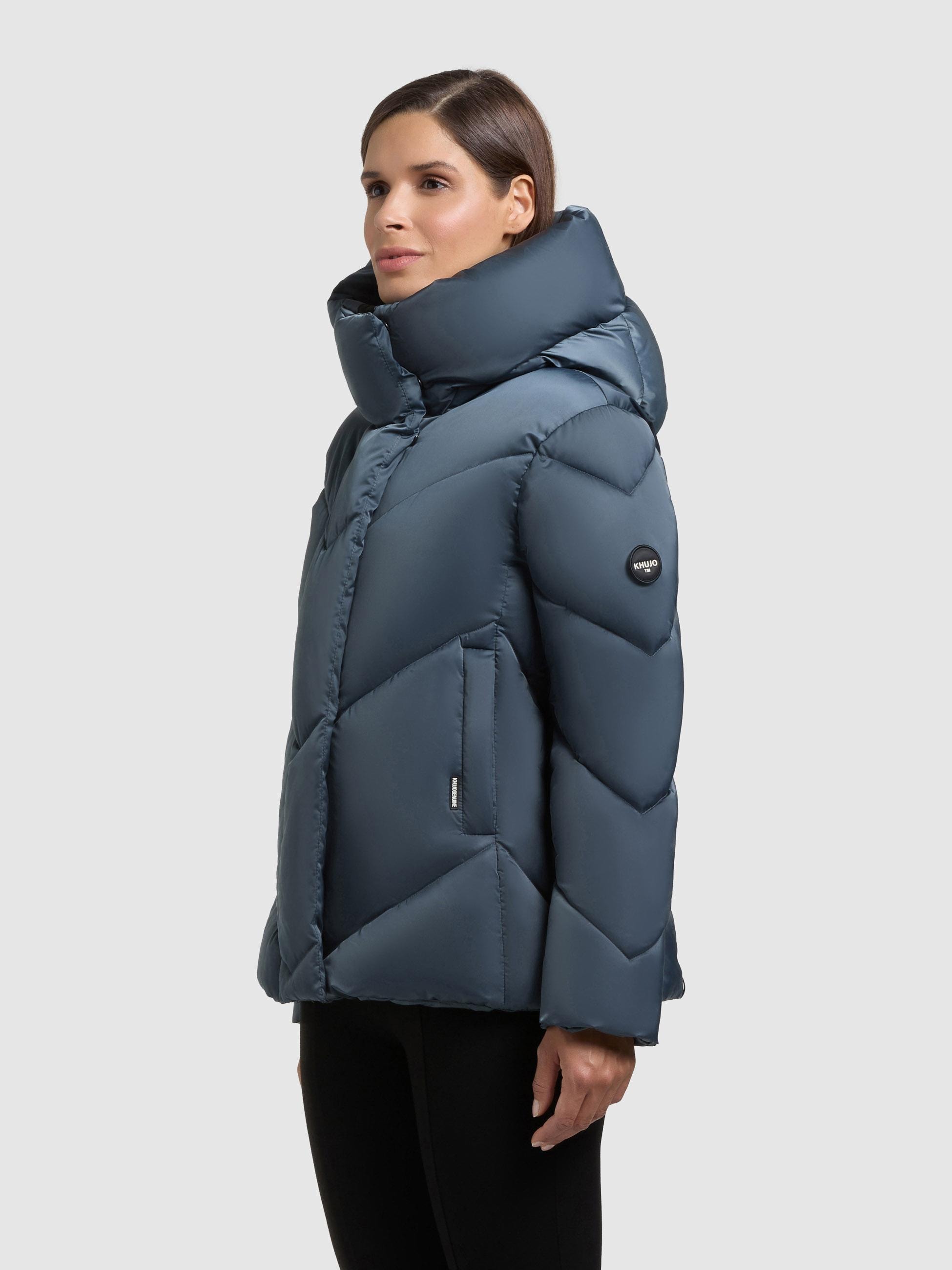 khujo Winterjacke »Olsa2« mit Kapuze Gefütterte Steppjacke mit Kapuze