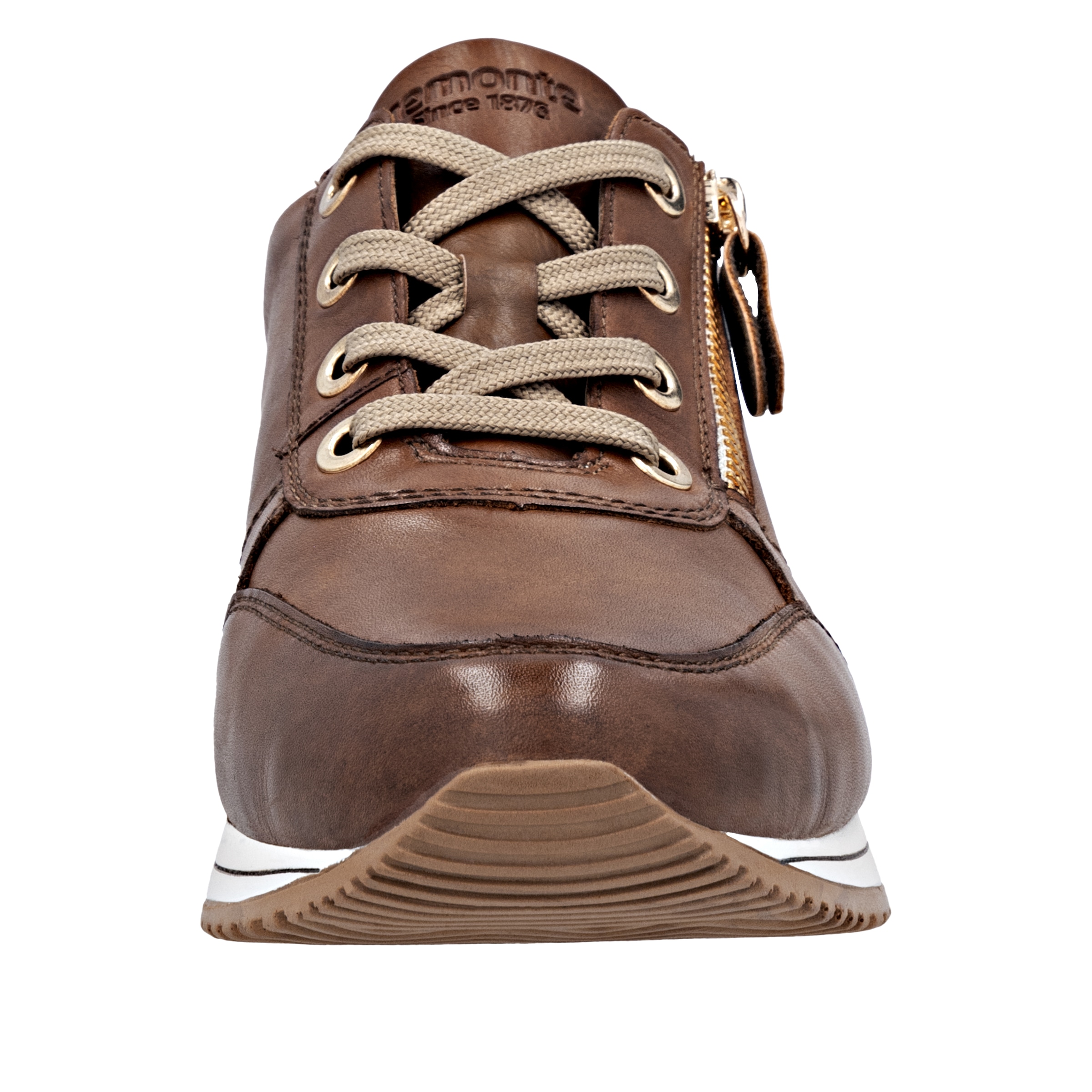 Remonte Keilsneaker, Schnürschuh, Halbschuh, Freizeitschuh mit seitlichem Reißverschluss