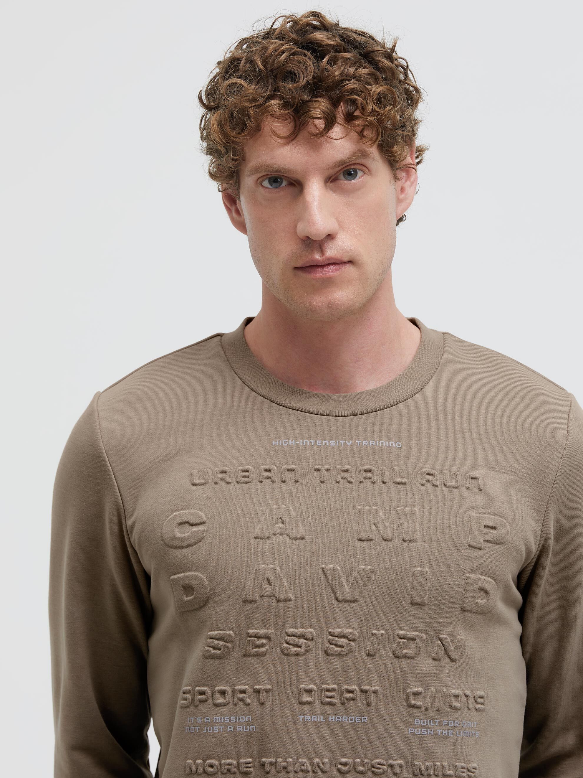 CAMP DAVID Sweater , mit Baumwolle
