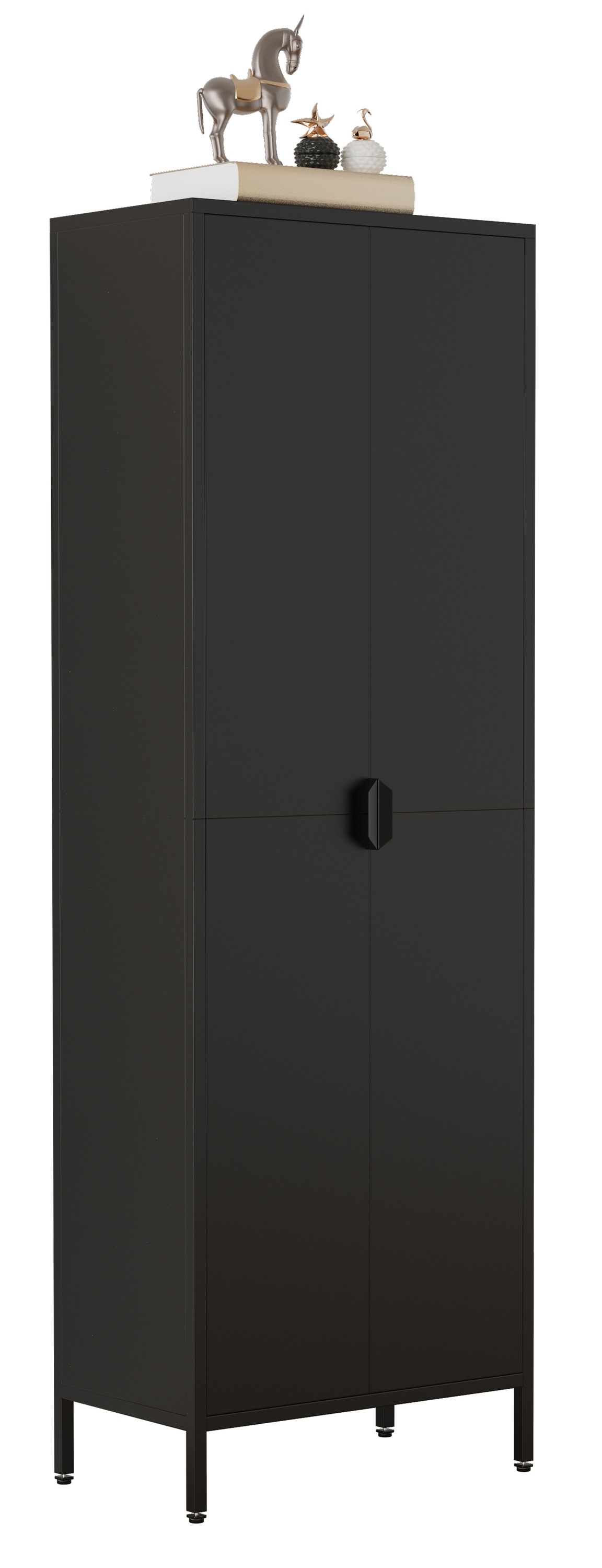 VCM Aktenschrank »Stahl Schrank Büroschrank Dielenschrank Flokas XL« 1 Stk. tlg.