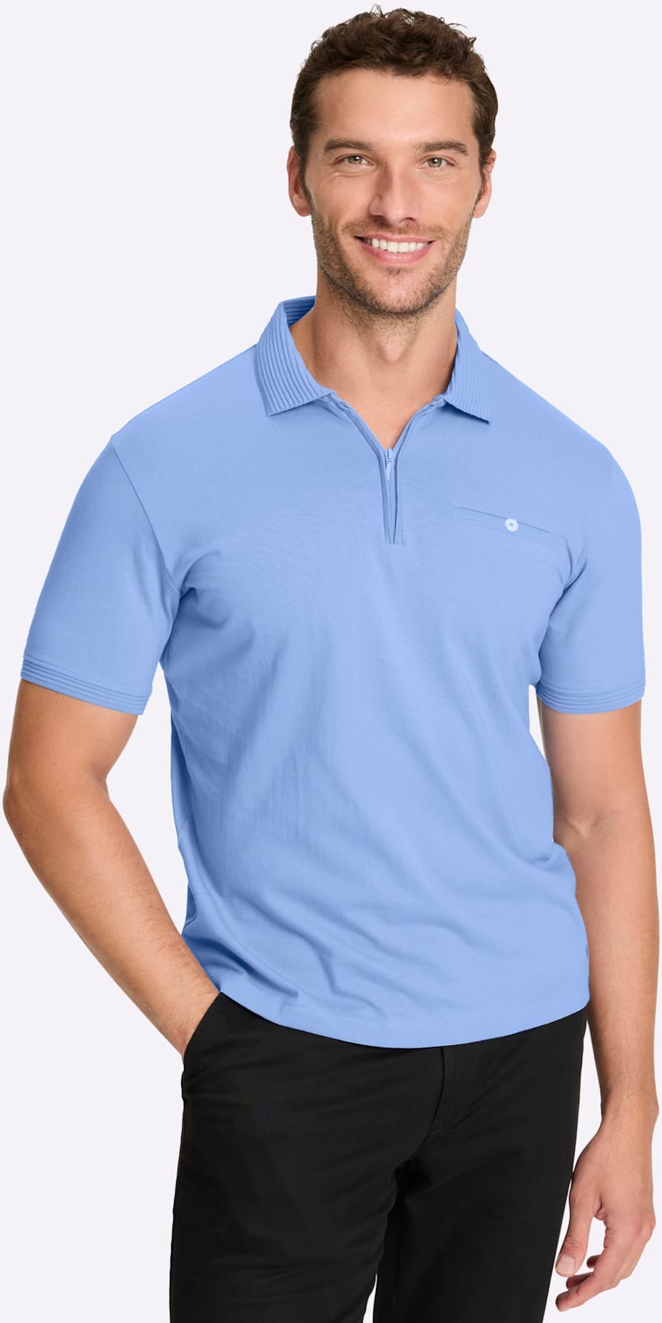 Marco Donati Kurzarmshirt »Kurzarm-Poloshirt« 1 tlg.