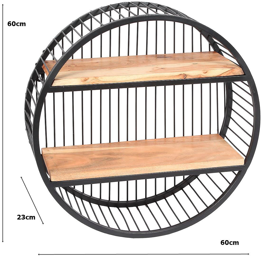 Wandregal - Ambiente Haus (H) BAUR »Urban (1 rundes Wandregal St.) 60cm«, |