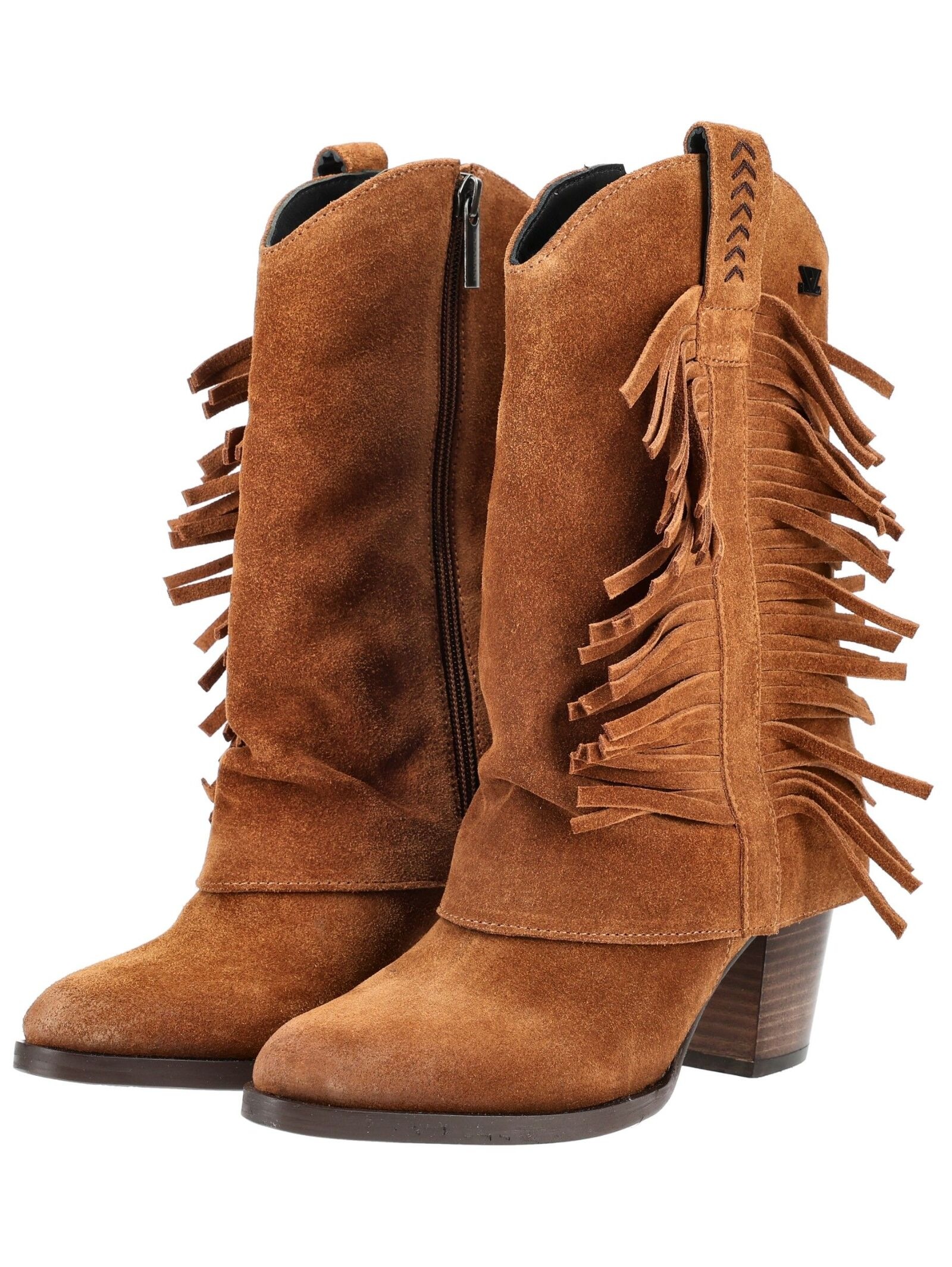 Lazamani Bikerboots »Lazamani Stiefelette Veloursleder«