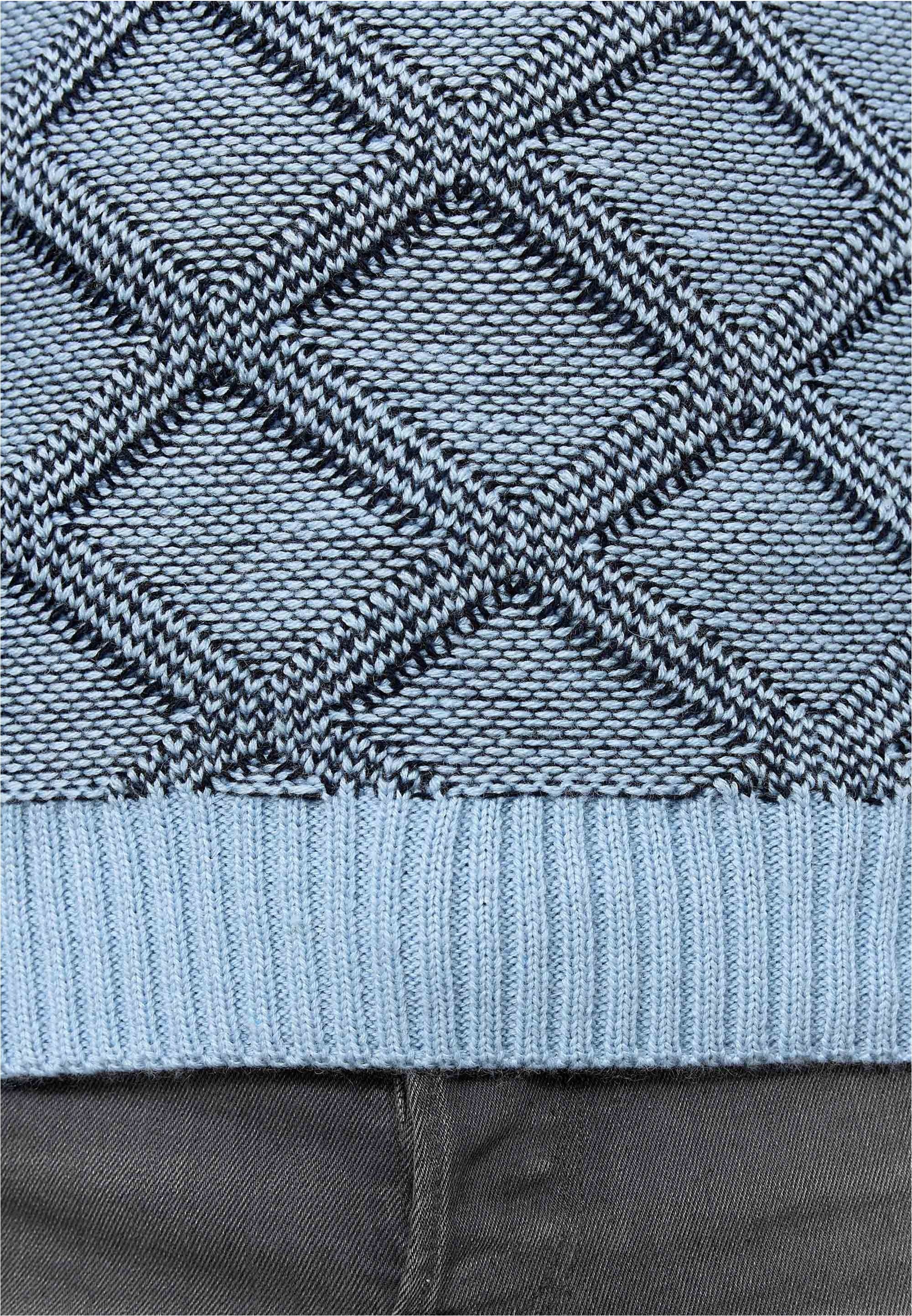 Rusty Neal Rollkragenpullover mit stylischem Karo-Muster