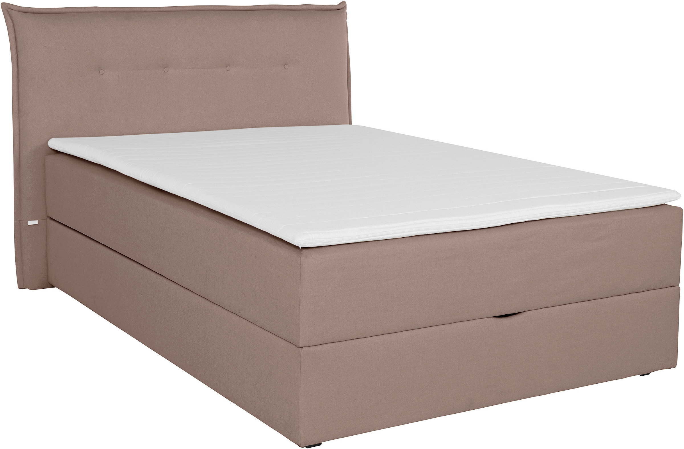 andas Boxbett »Kederleicht«, inklusive Bettkasten & Topper, in 4 Breiten und 2 Härtegraden