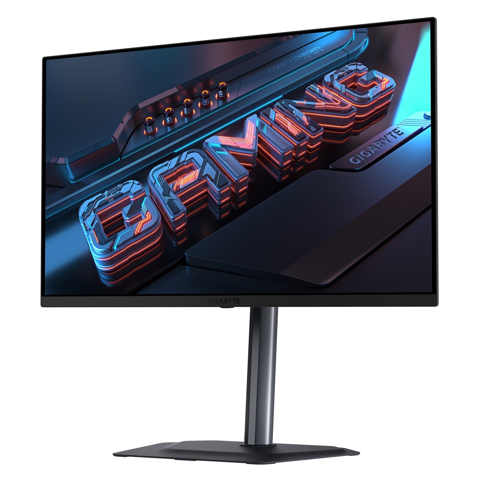 Gigabyte OLED-Monitor »MO27Q2A«, 67,8 cm/27 Zoll, 2560 x 1440 px, QHD, 0,03 ms Reaktionszeit, 280 Hz, dreh-, neig-,schwenk-, höhenverstellbar, Lautsprecher