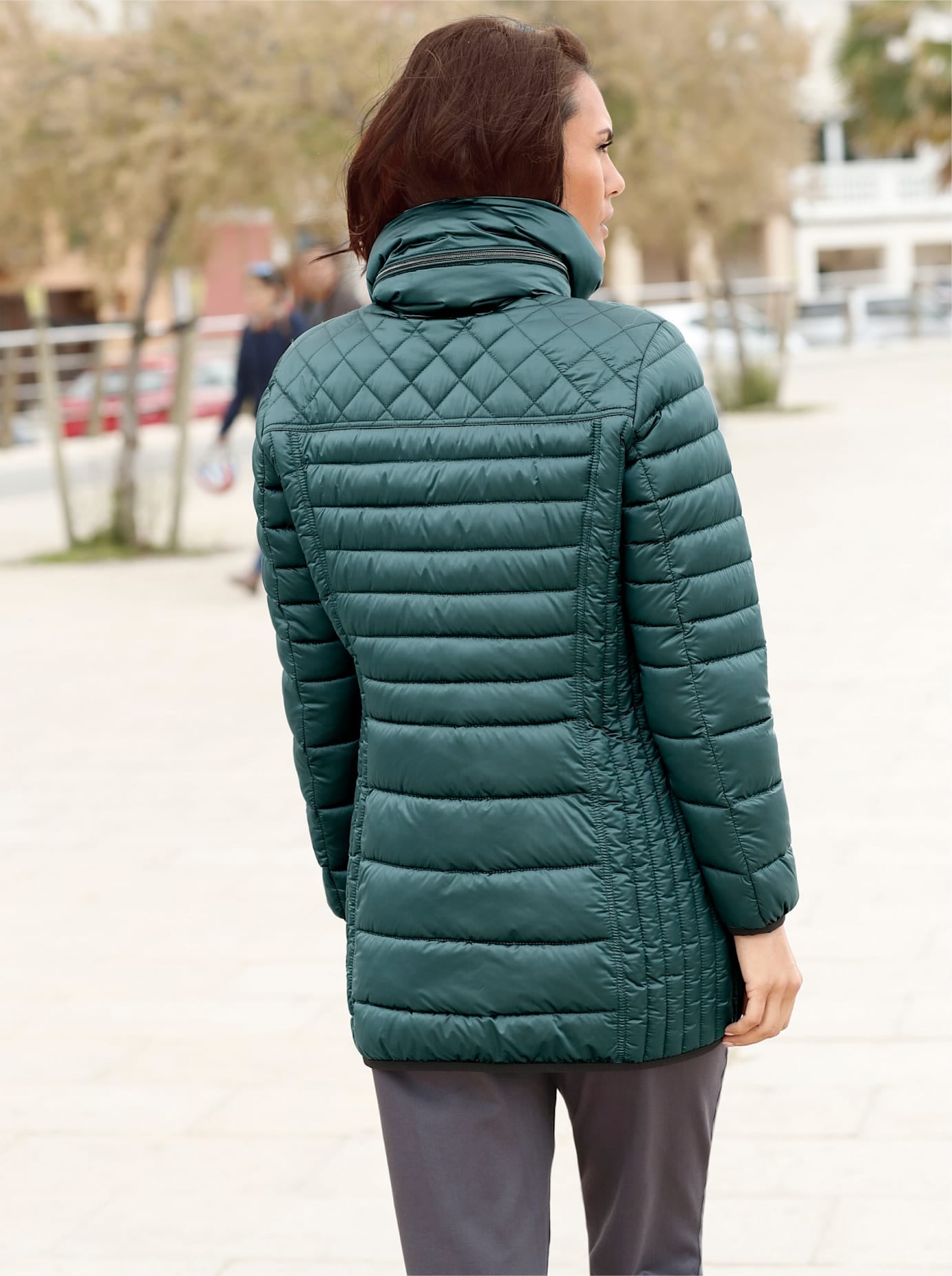 Casual Looks Steppjacke, mit Kapuze