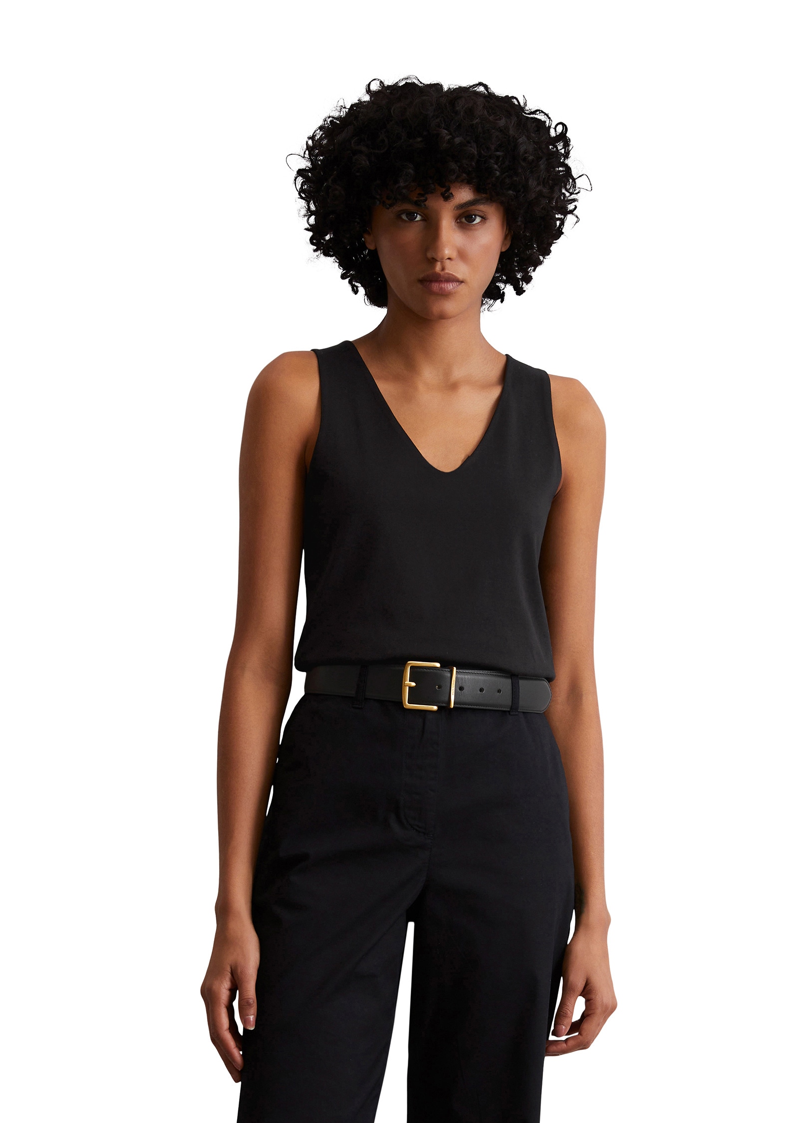 Marc OPolo T-Shirt "aus Organic-Cotton-Stretch-Jersey" günstig online kaufen