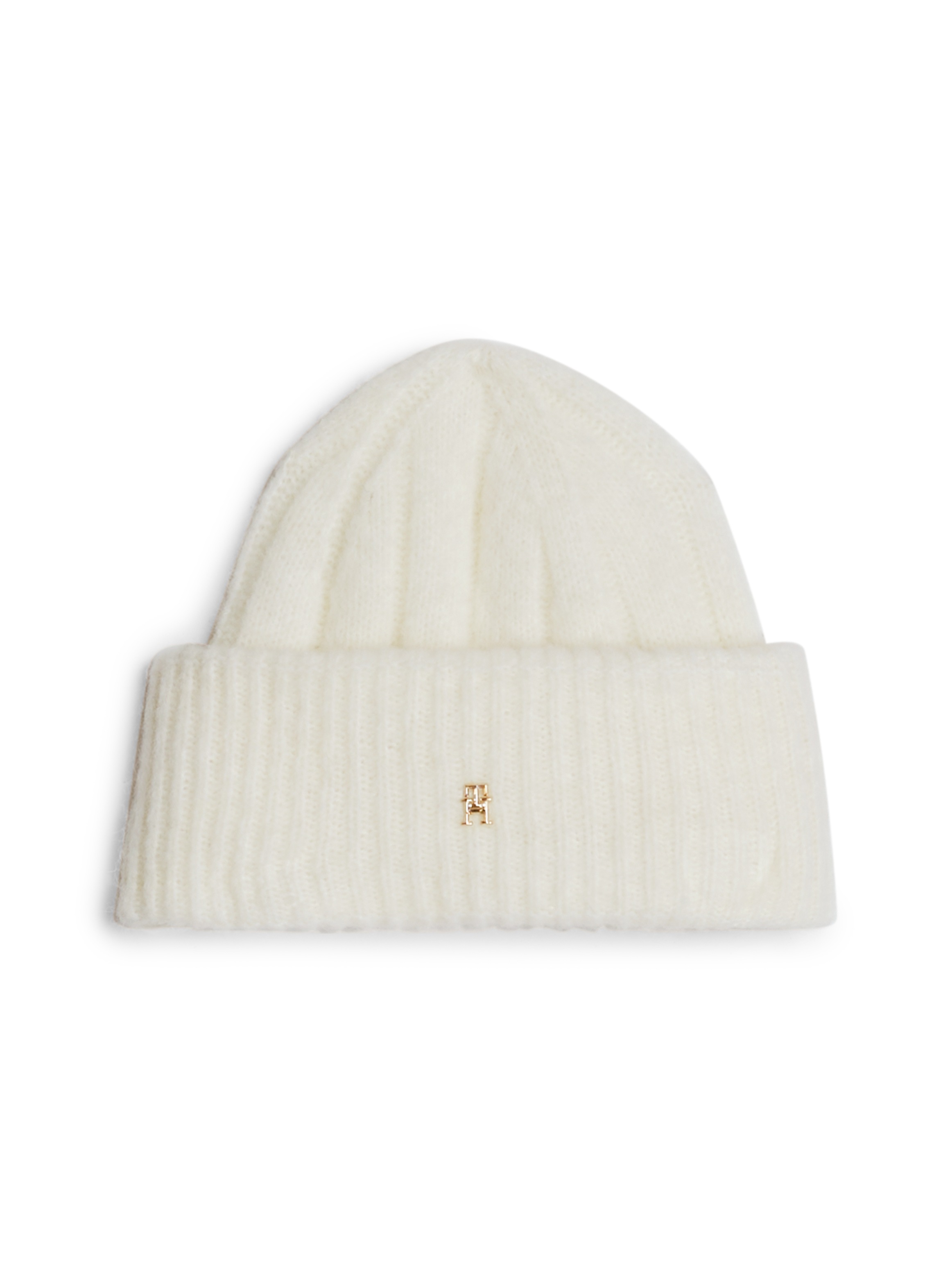 Tommy Hilfiger Beanie »TH TIMELESS BEANIE«, mit Monogramm-Emblem