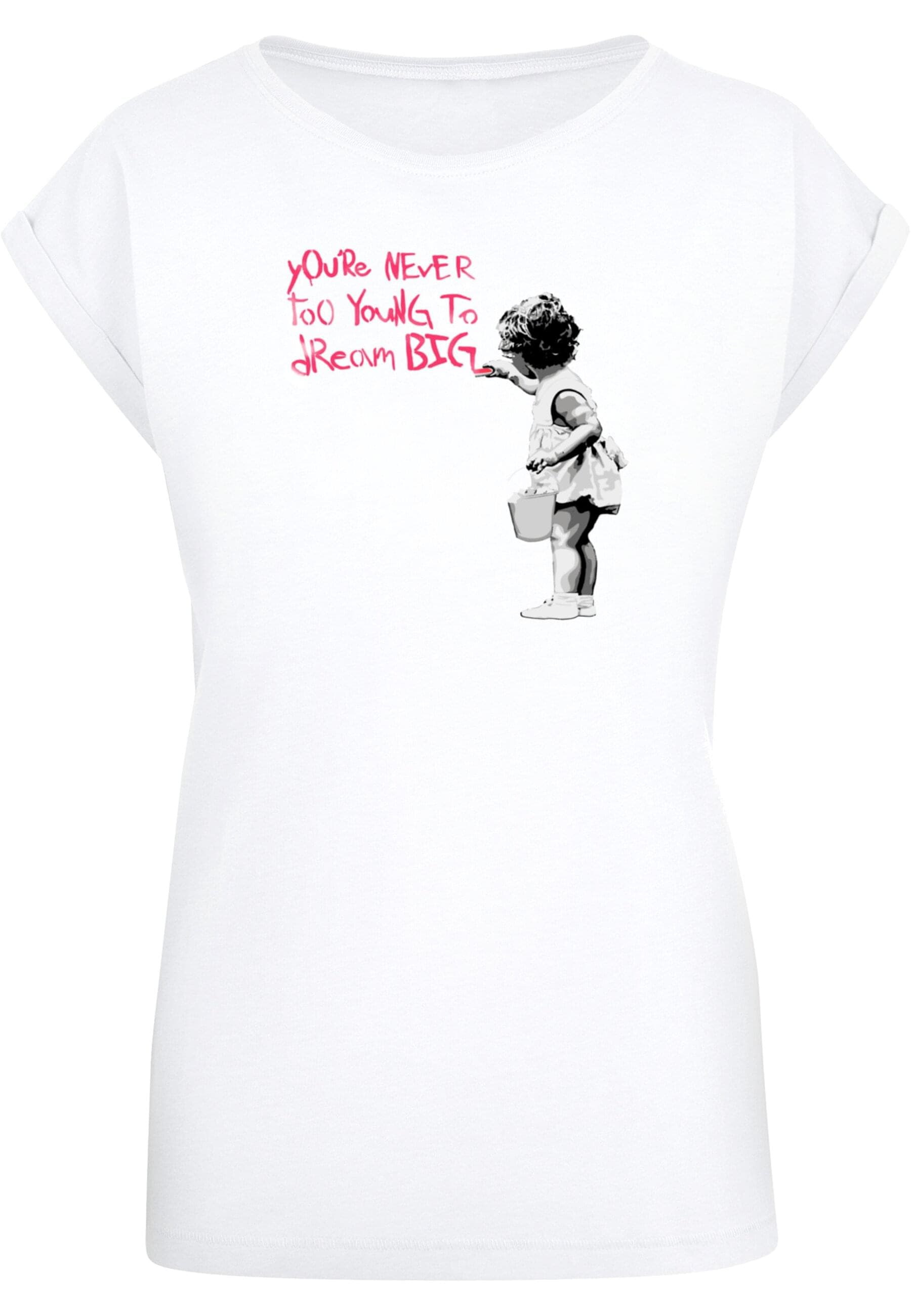 Merchcode T-Shirt "Merchcode Damen Ladies Dream Big T-Shirt" 1 Stk. günstig online kaufen
