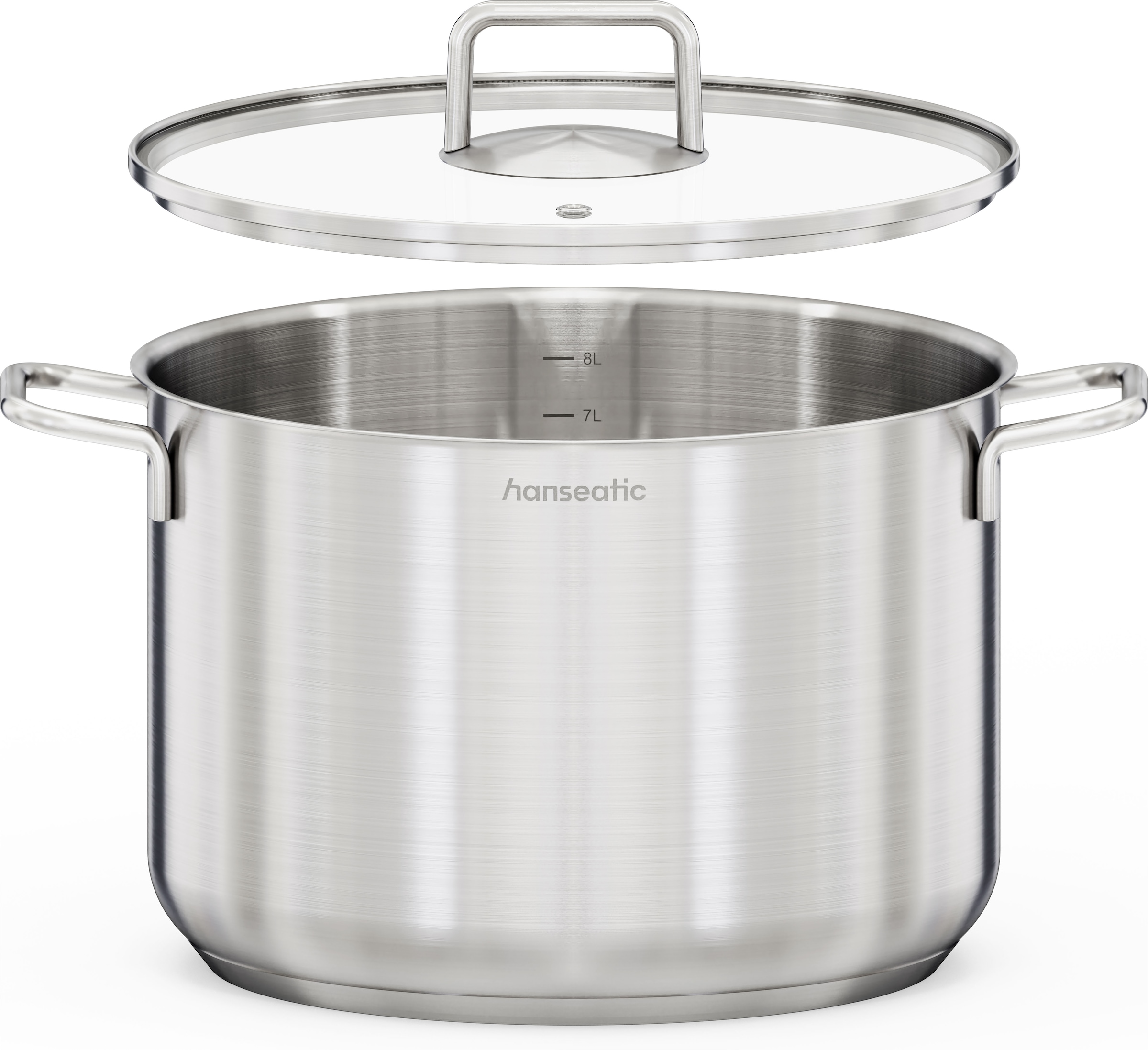 Hanseatic 1100000002199 »BASIC, Fassungsvermögen 9,5 l« 1 tlg. Edelstahl 18/10