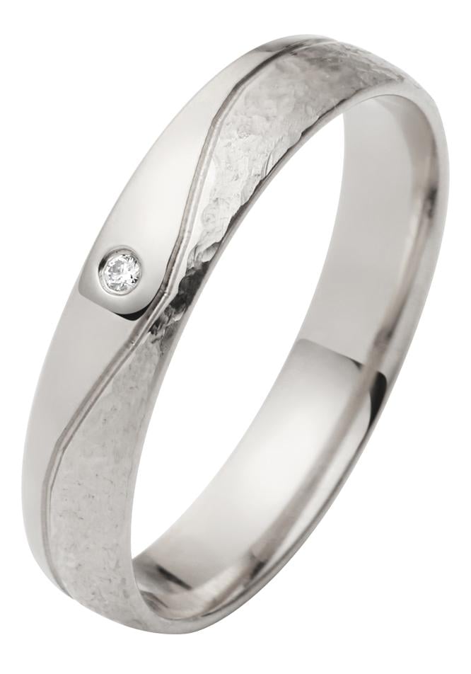 Firetti Trauring »Schmuck Geschenk Gold 750 Hochzeit Ehering "LIEBE"«, Made in Germany, wahlweise mit oder ohne Brillant