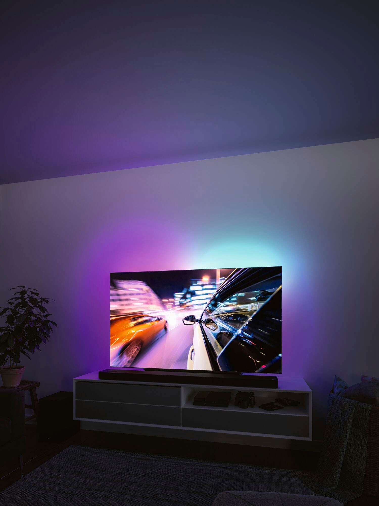 Paulmann LED-Streifen »USB LED Strip Rainbow 1 Dynamic Zoll St.-flammig kaufen RGB | 2m TV-Beleuchtung 3,5W«, BAUR 55