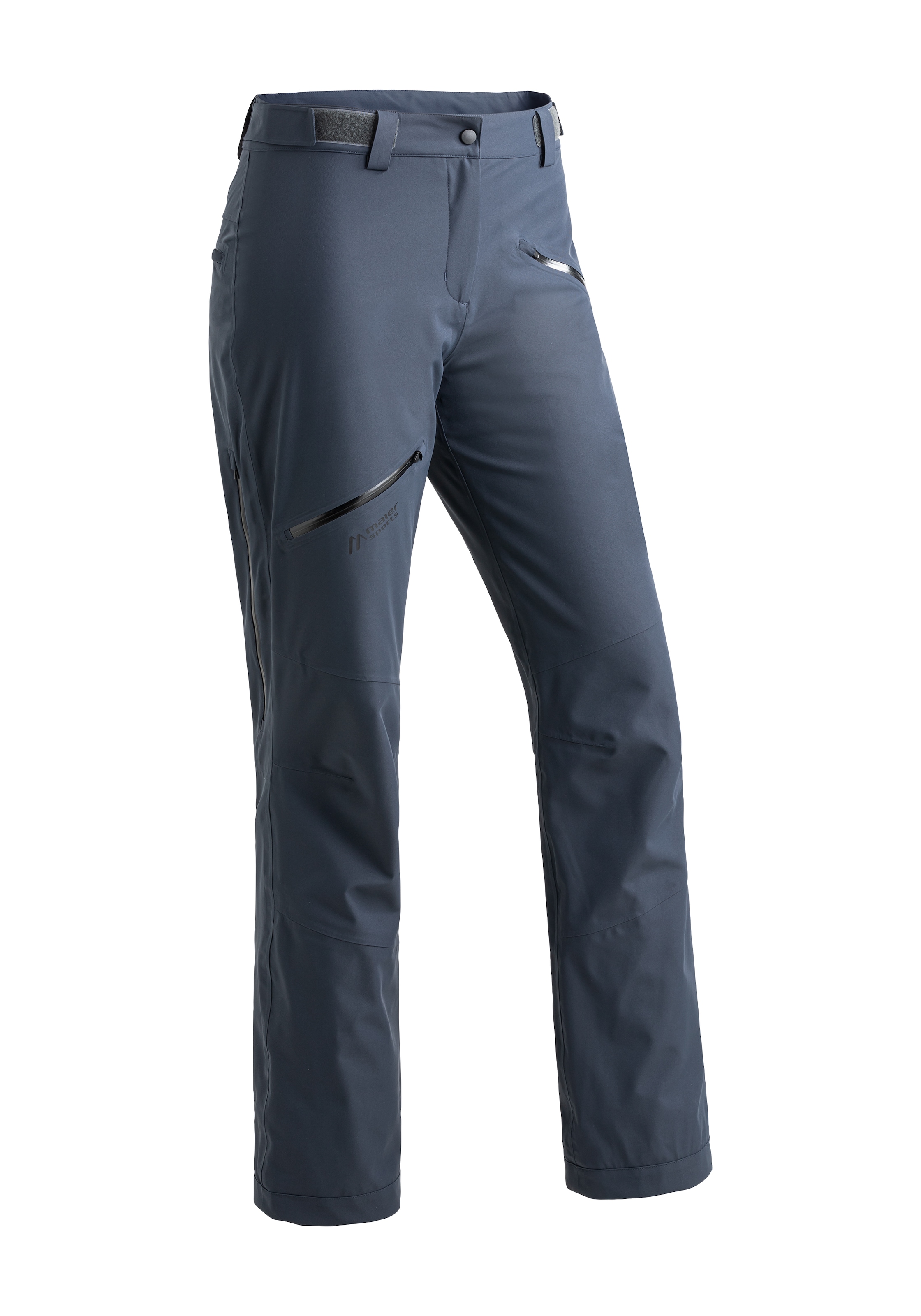 Maier Sports Funktionshose "Lindon Pants W", Damen Skitourenhose, atmungsaktiv, wasserdicht, verstellbarer Bund