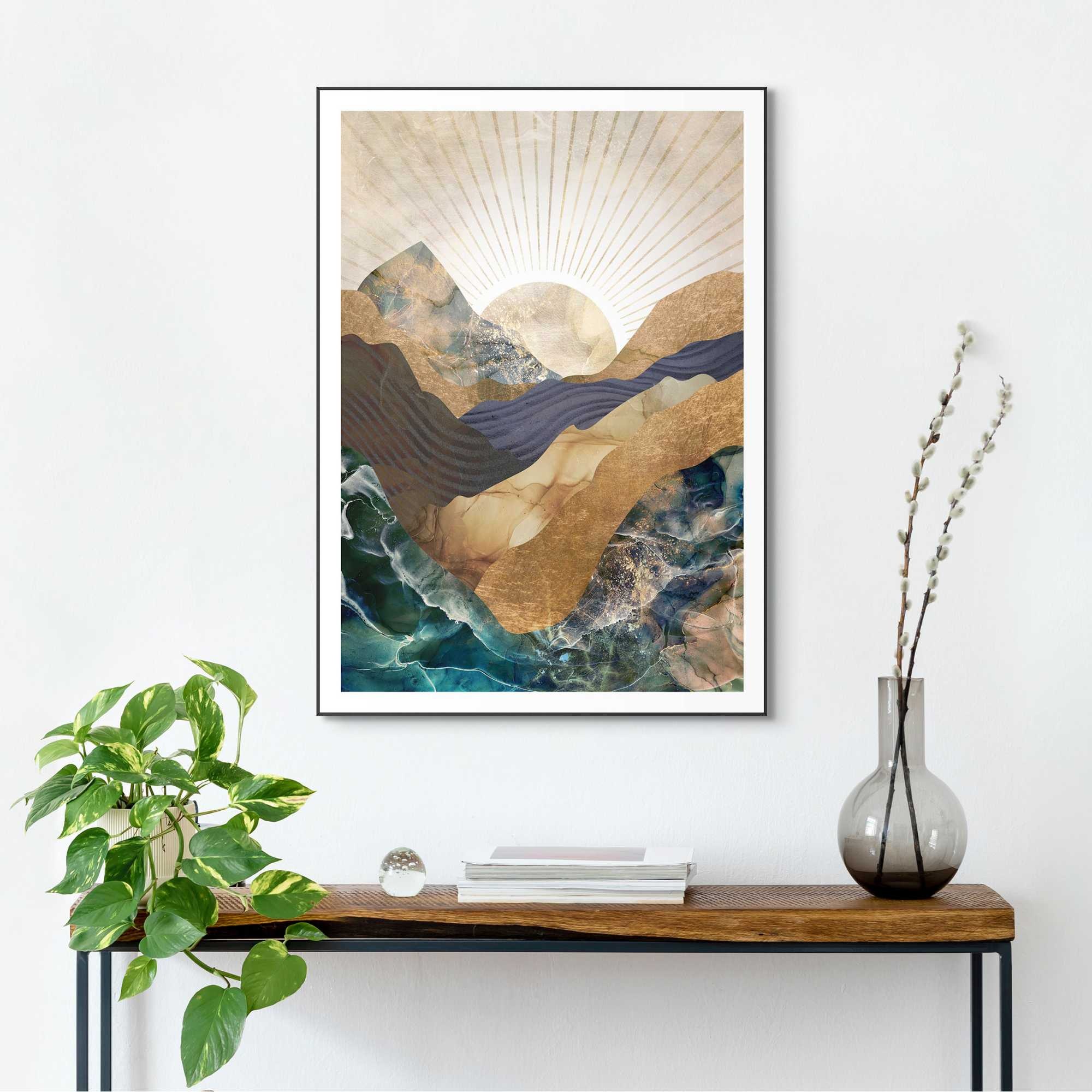 Reinders Bild mit Rahmen "Autumn Mountains" günstig online kaufen