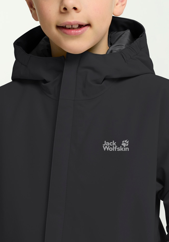 Jack Wolfskin Skijacke »FLOWLINE JKT KIDS«, mit Kapuze