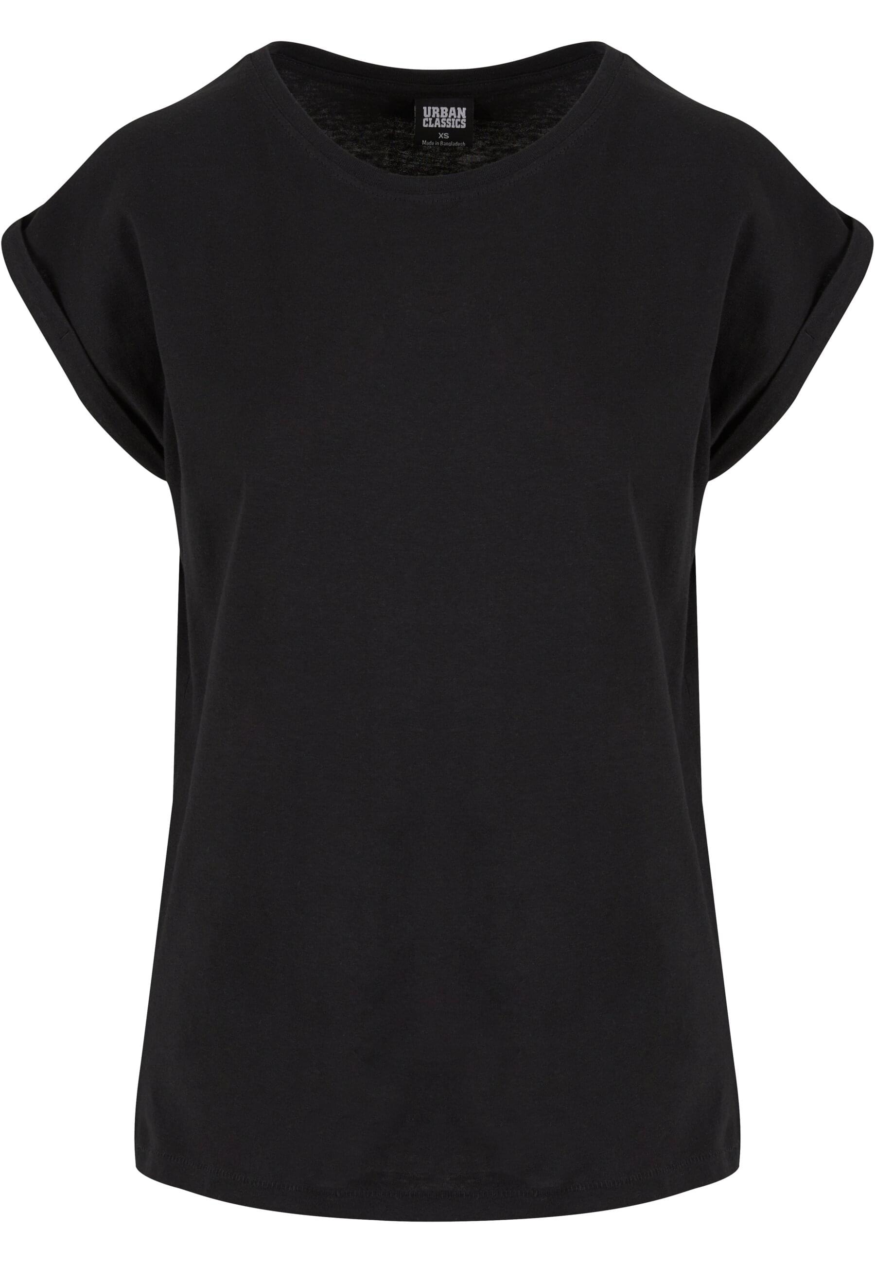 URBAN CLASSICS Kurzarmshirt "Urban Classics Damen Ladies Extended Shoulder Tee"