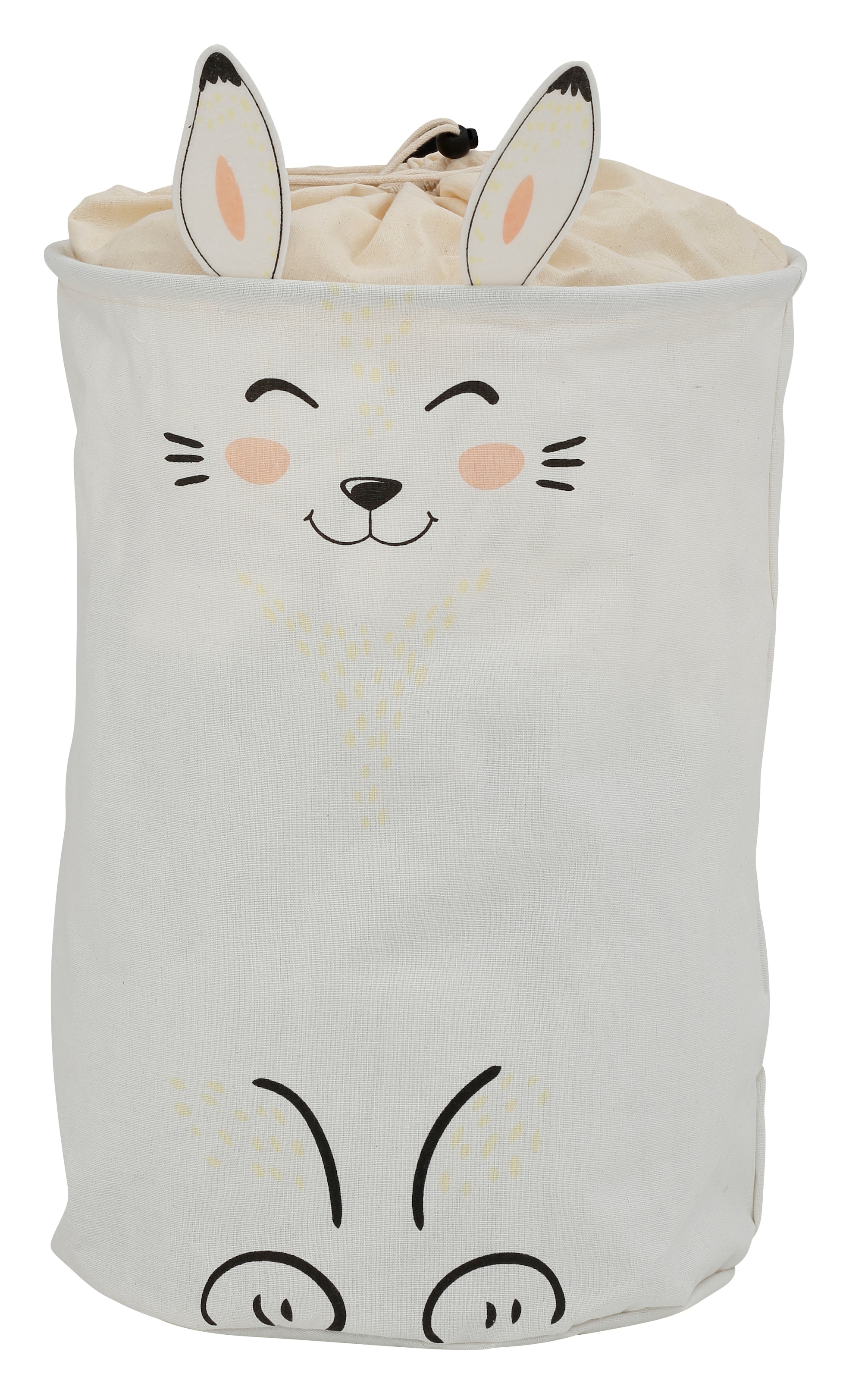 my home Wäschesack "Lovis", (1 St.), mit Hasen-Motiv, Höhe ca. 50 cm günstig online kaufen