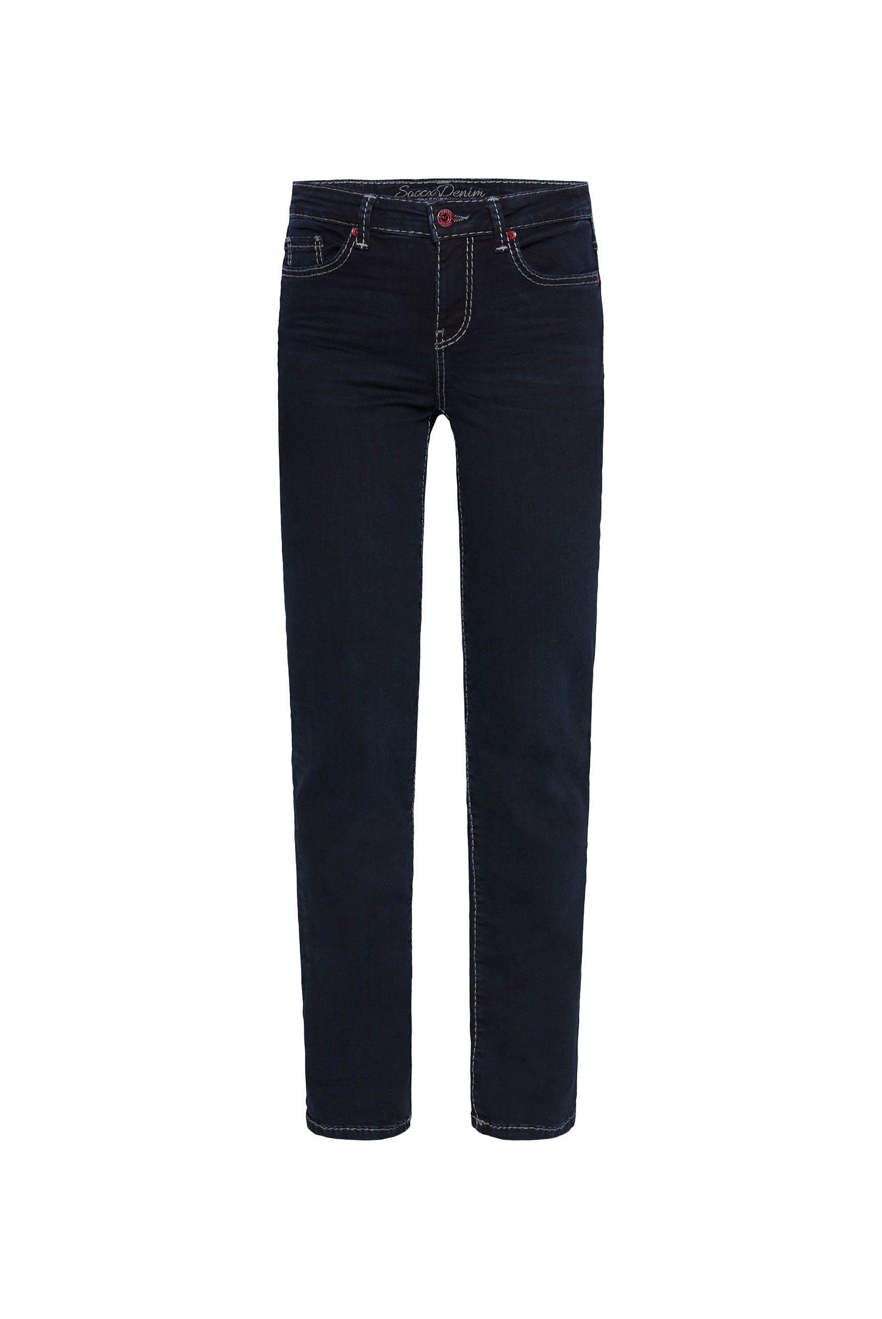 SOCCX Regular-fit-Jeans, mit Stretch-Anteil kaufen | BAUR