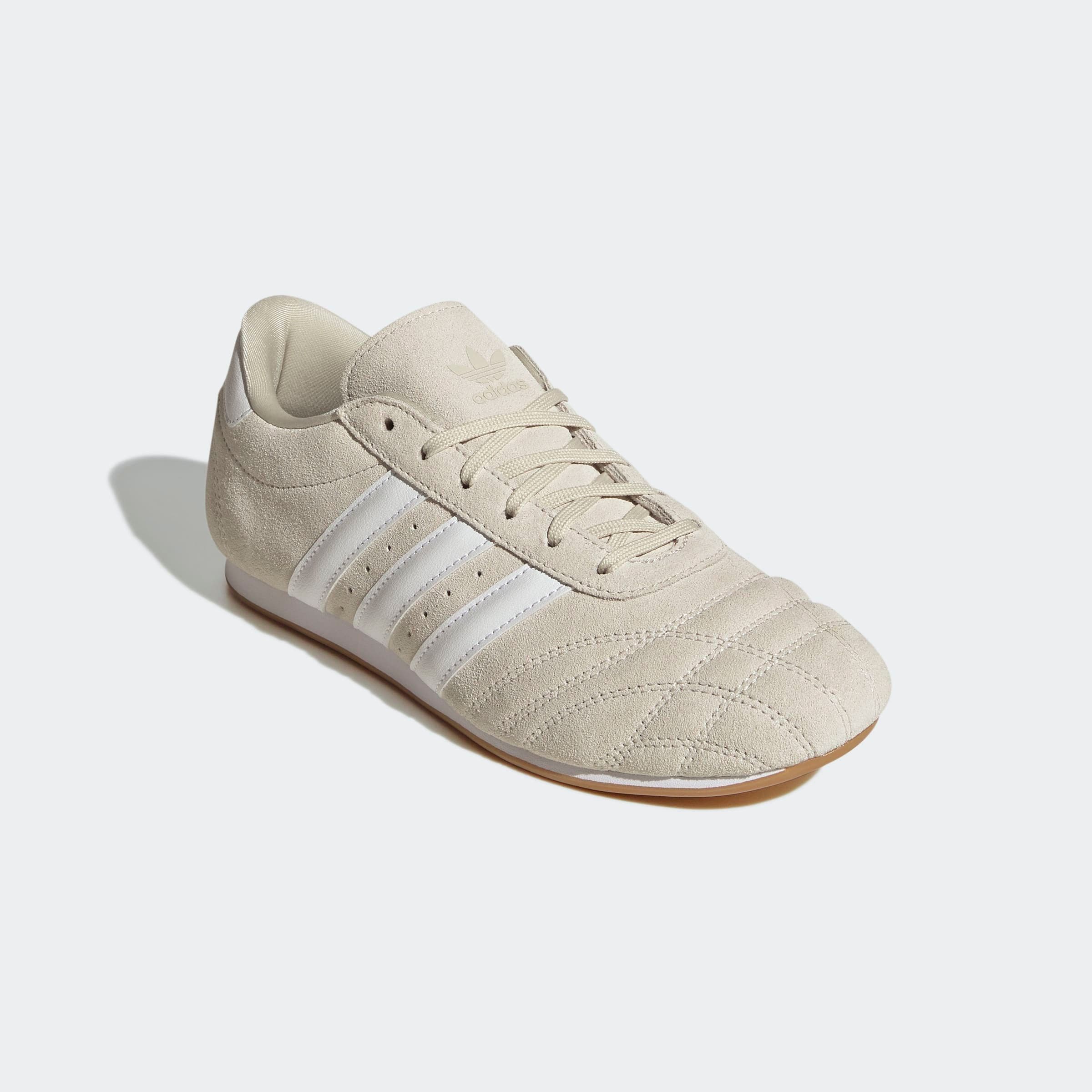 Damen Sneaker "ADIDAS TAEKWONDO SCHNÜR", ADIDAS ORIGINALS, Gr. 43, weiß, Leder, Synthetik, Schuhe