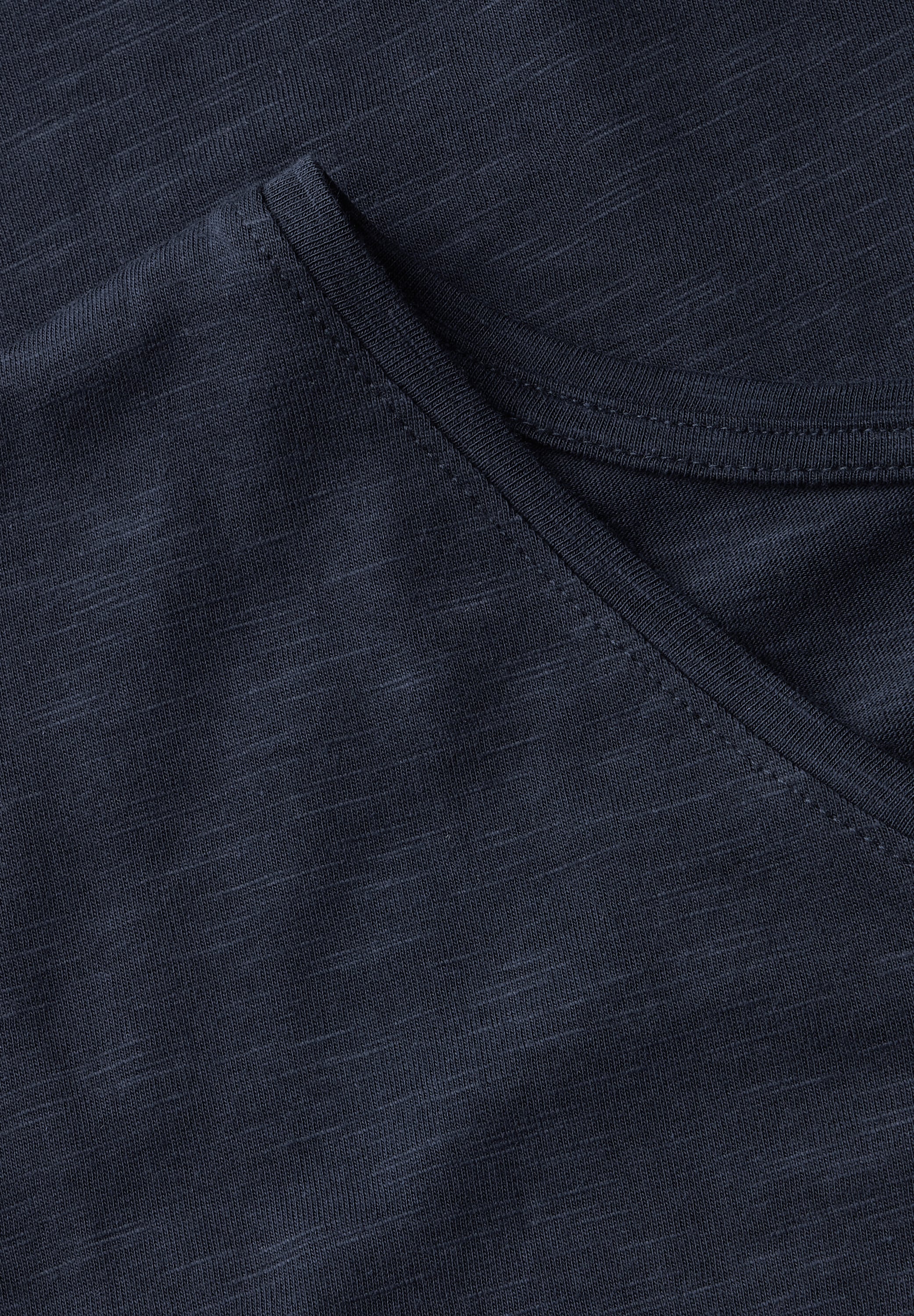 STREET ONE STUDIO V-Shirt, im soften Baumwoll-Mix